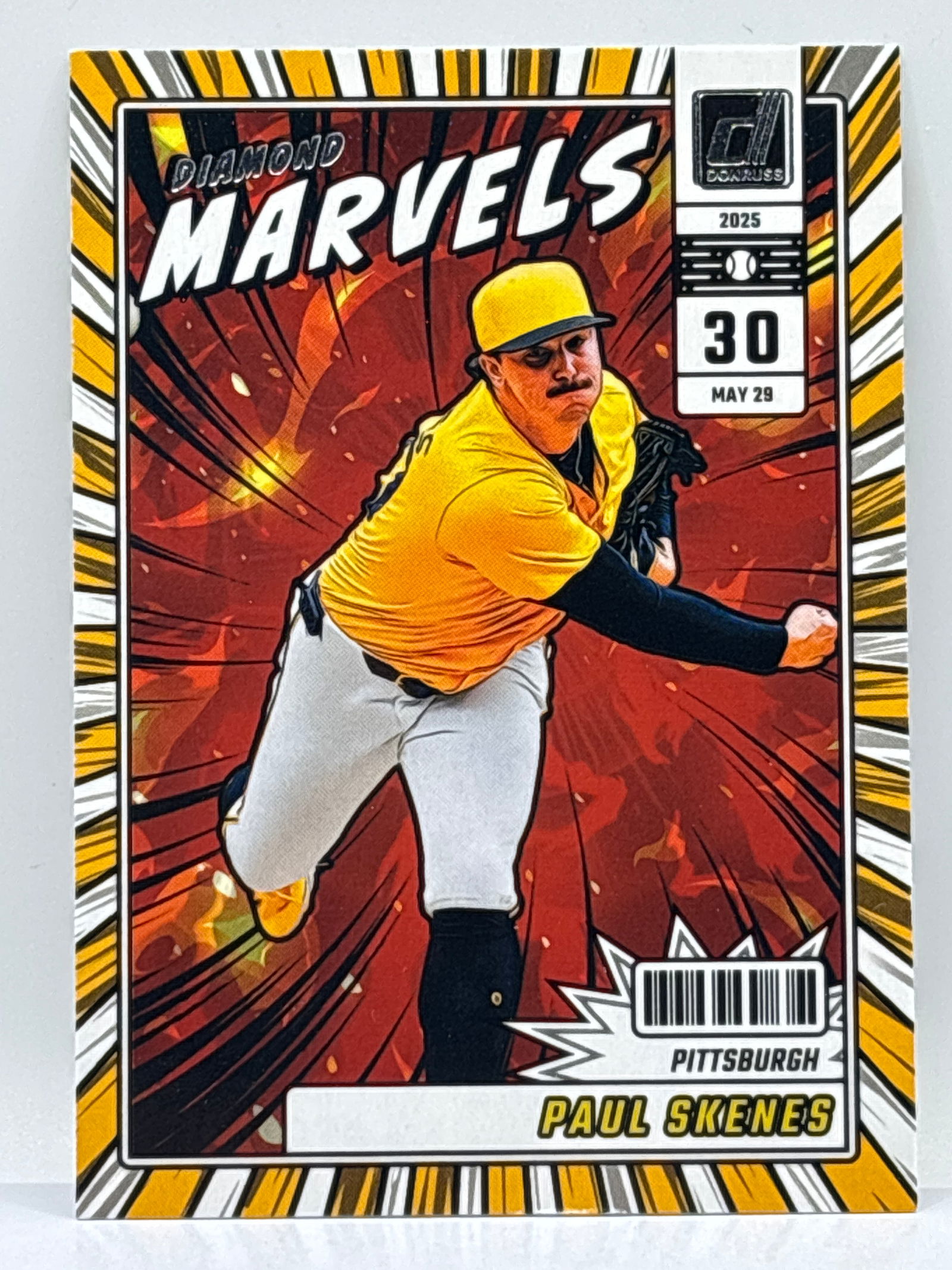 2025 PANINI DONRUSS PAUL SKENES DIAMOND MARVELS: THE HOBBY BOX