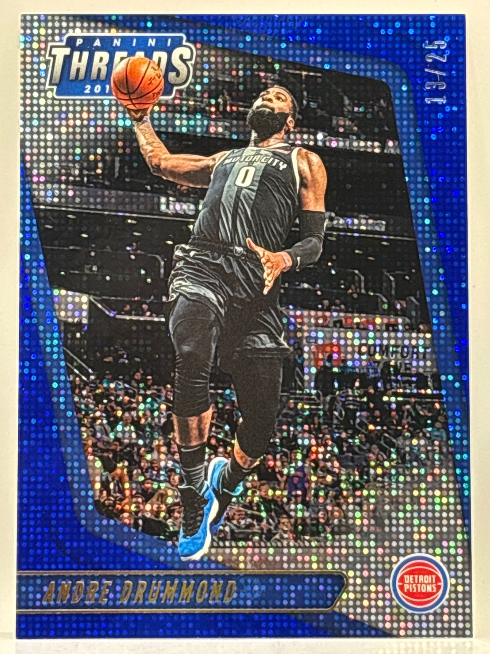 /25 2018-19 PANINI THREADS ANDRE DRUMMOND DAZZLE: THE HOBBY BOX