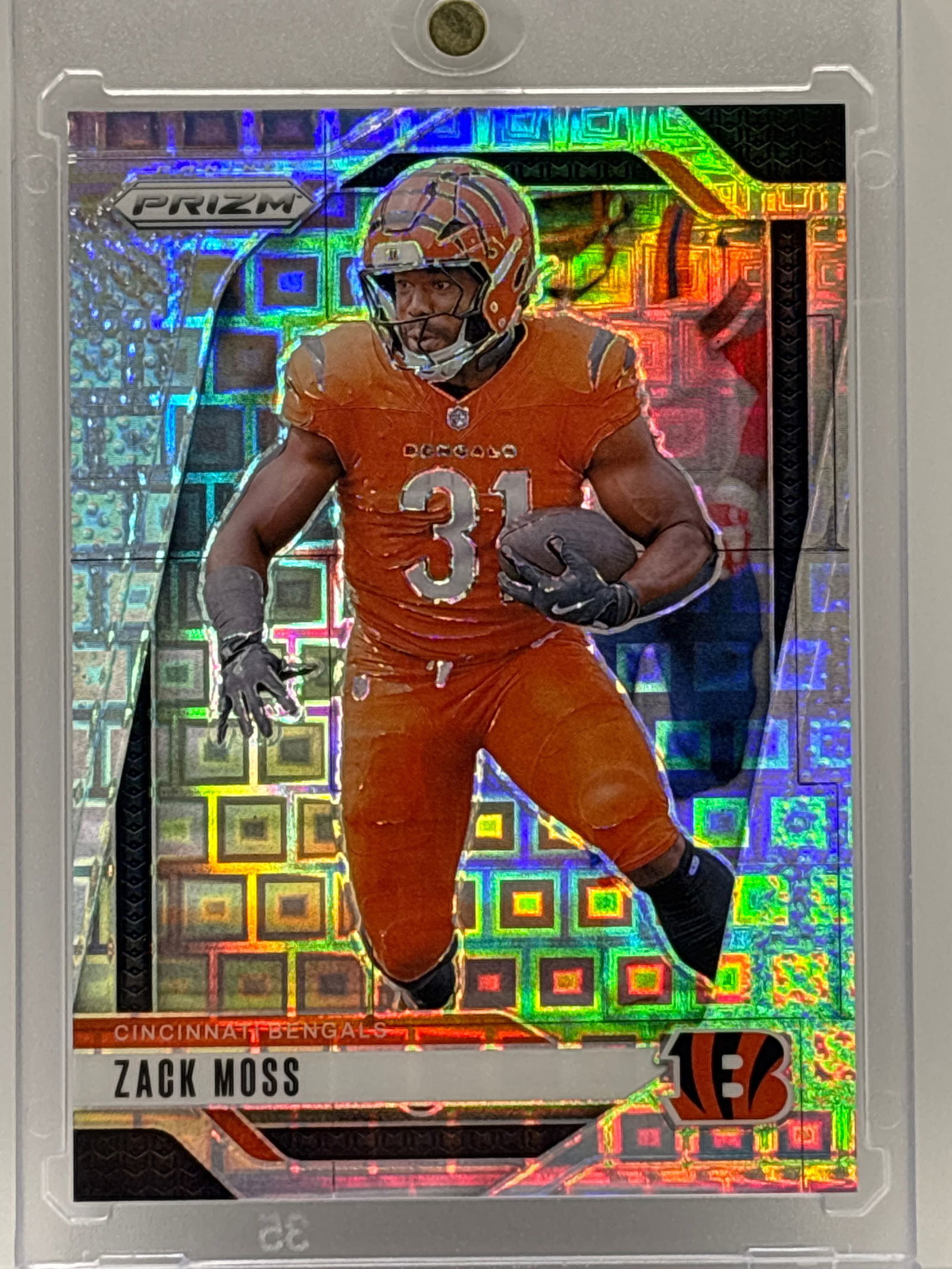 /400 2024 PANINI PRIZM ZACH MOSS SILVER PANDORA PRIZM HOLO (1 of 3)