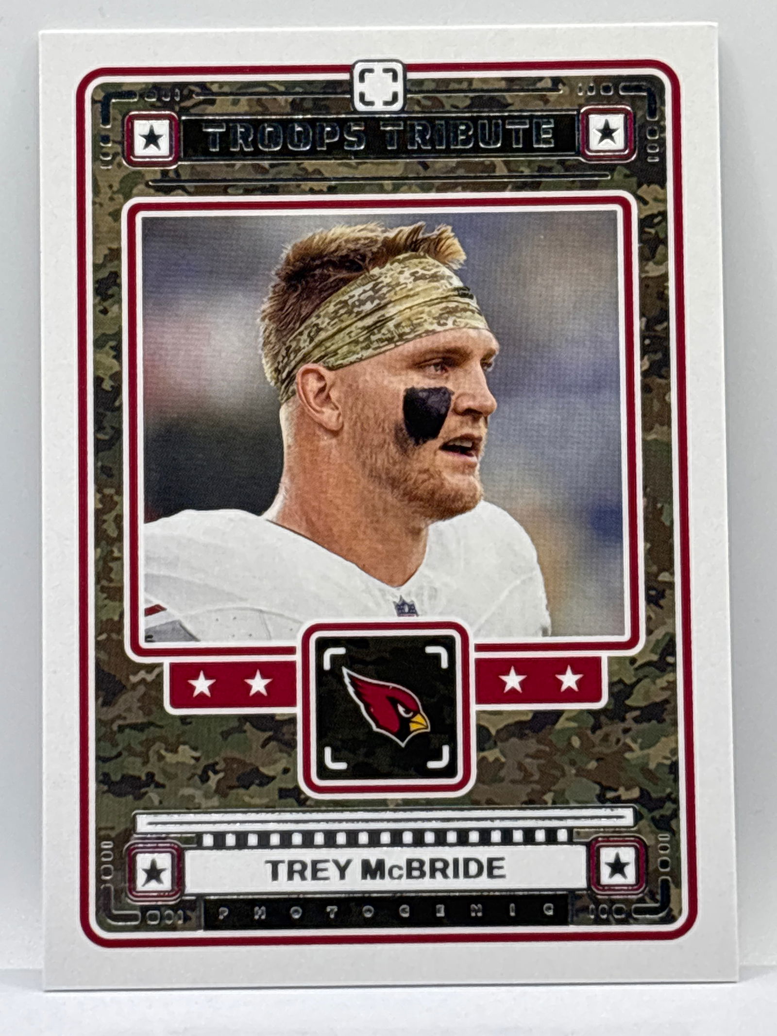2024 PANINI PHOTOGENIC TREY MCBRIDE TROOPS TRIBUTE: THE HOBBY BOX