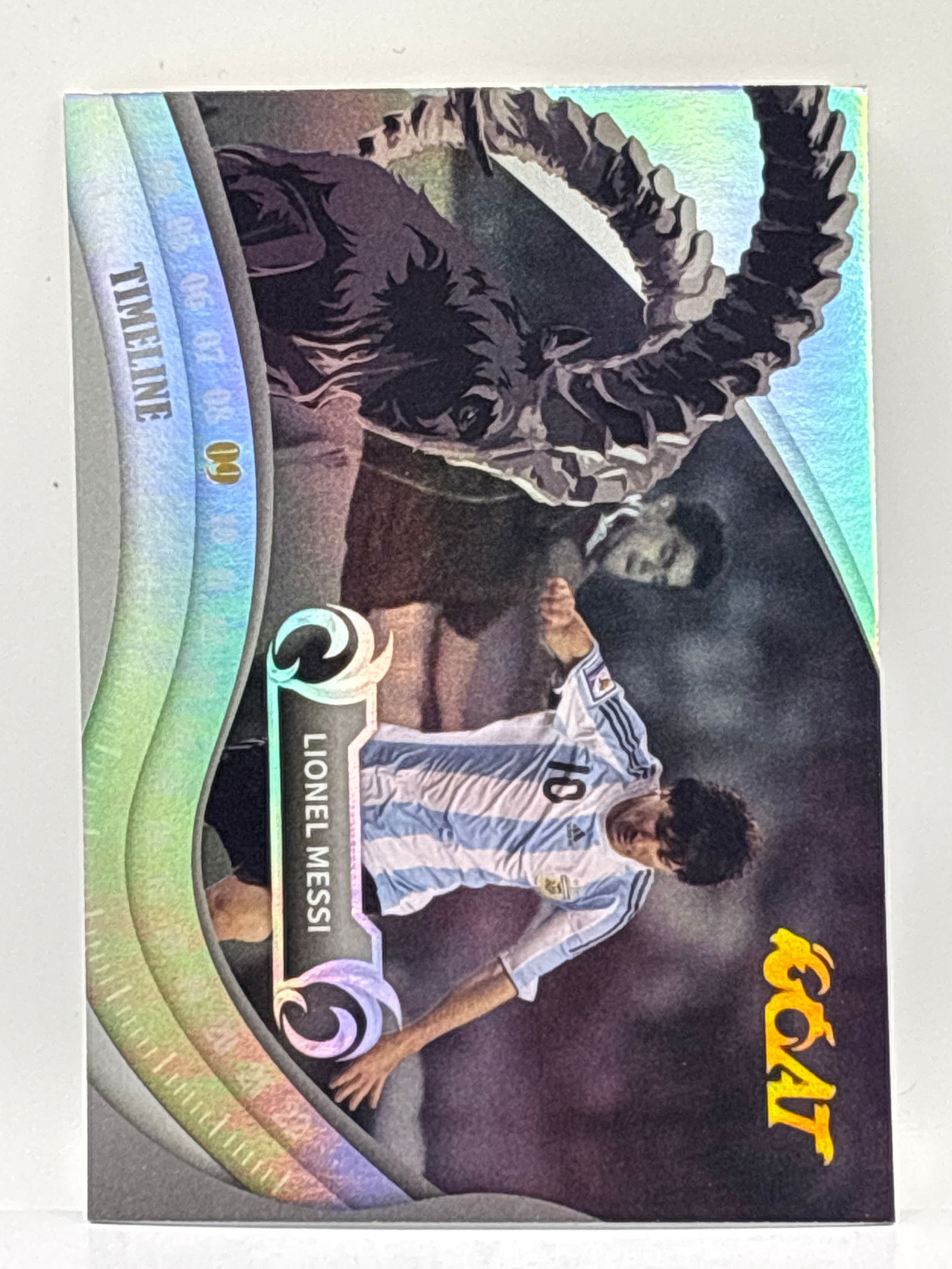 2023 FANS MALL GOAT LIONEL MESSI TIMELINE INSERT (1 of 3)
