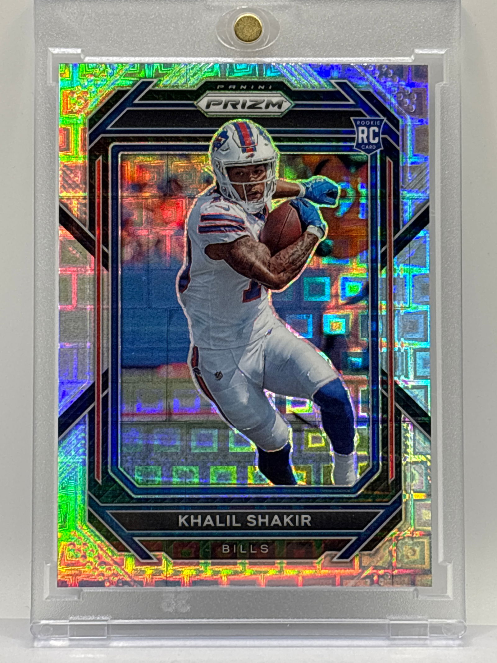 /400 2022 PANINI PRIZM KHALIL SHAKIR SILVER PANDORA PRIZM HOLO (1 of 3)