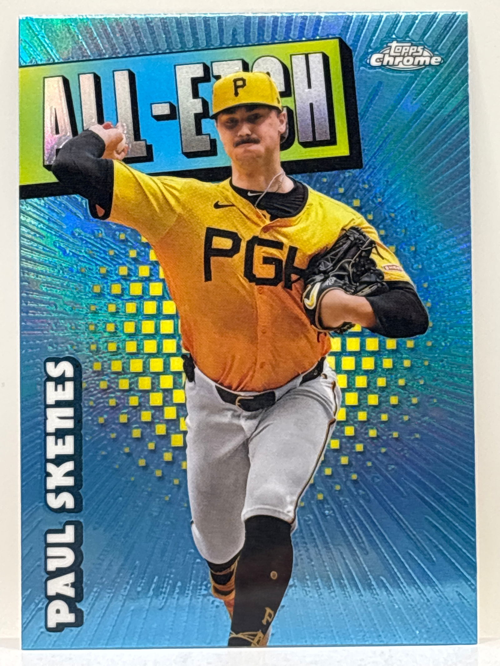 2025 TOPPS CHROME PAUL SKENES ALL-ETCH INSERT: THE HOBBY BOX