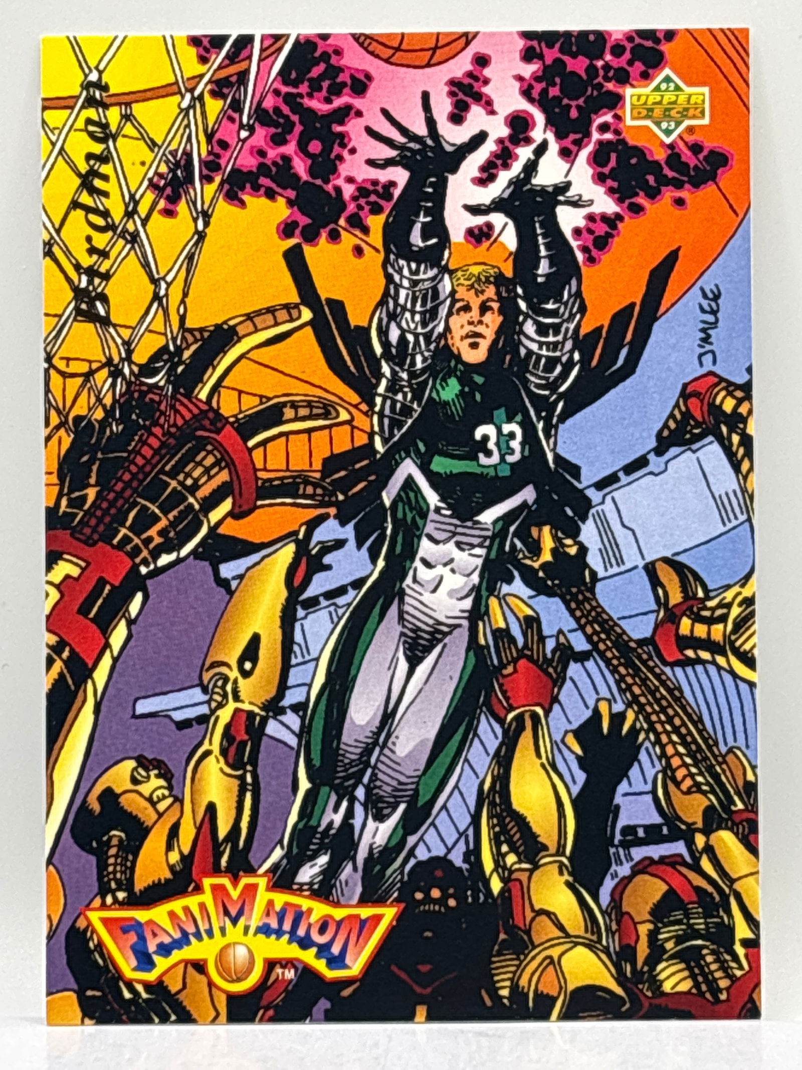 1993 UPPER DECK FANIMATION BIRDMAN LARRY BIRD: THE HOBBY BOX