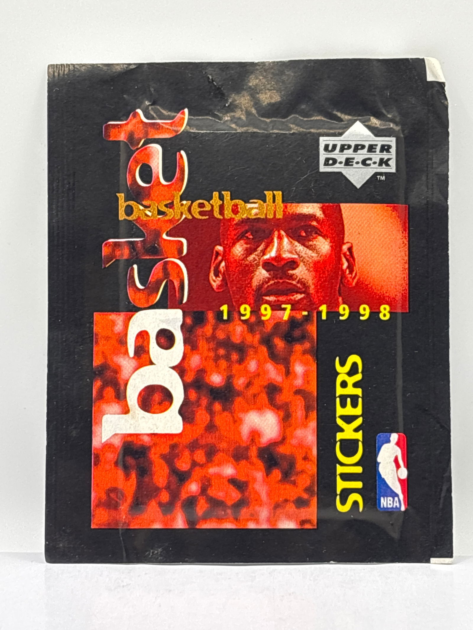 1997 UPPER DECK NBA STICKER PACK (1 of 1)
