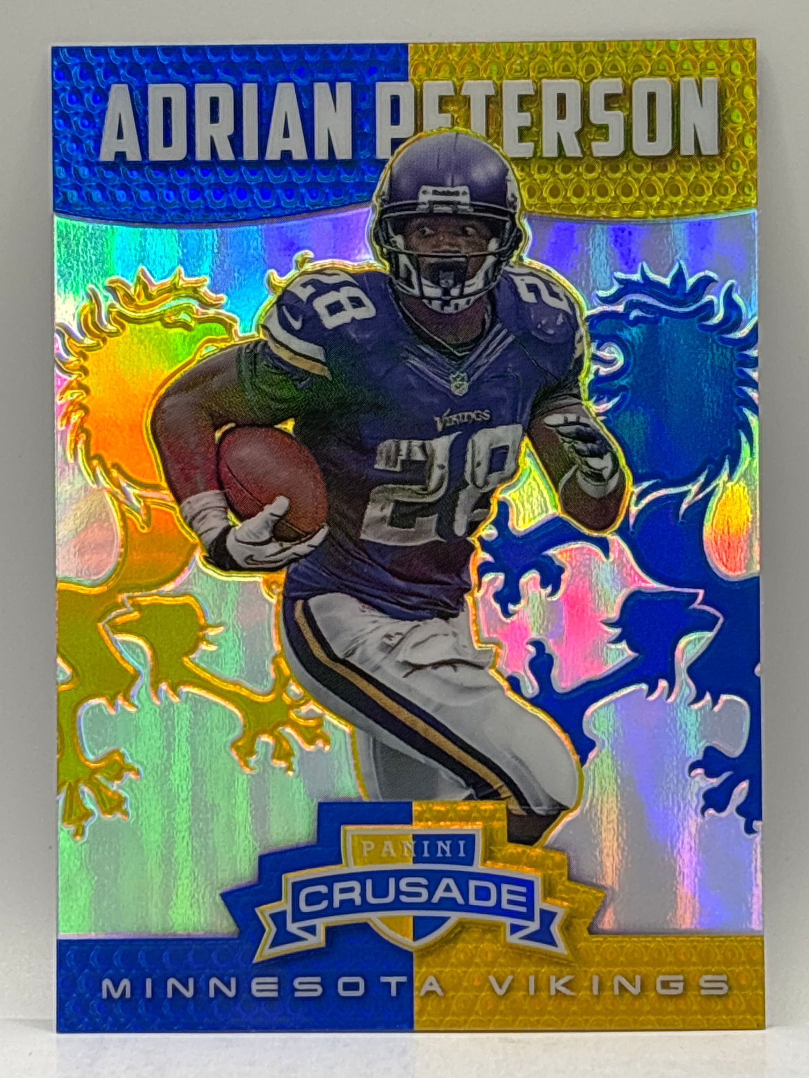 2014 PANINI ROOKIES & STARS ADRIAN PETERSON CRUSADE (1 of 3)