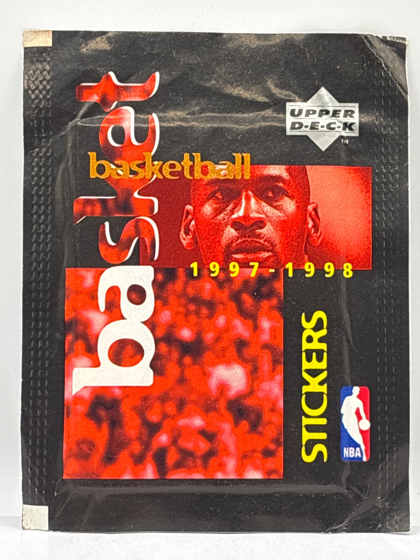 1997 UPPER DECK NBA STICKER PACK (1 of 1)