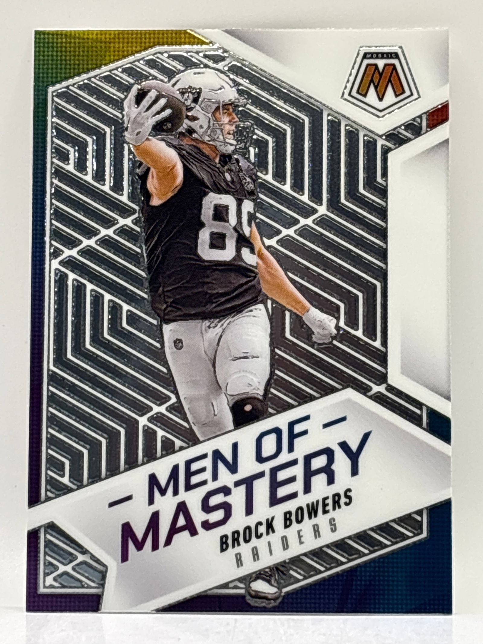 2025 PANINI MOSAIC BROCK BOWERS MEN OF MASTERY: THE HOBBY BOX