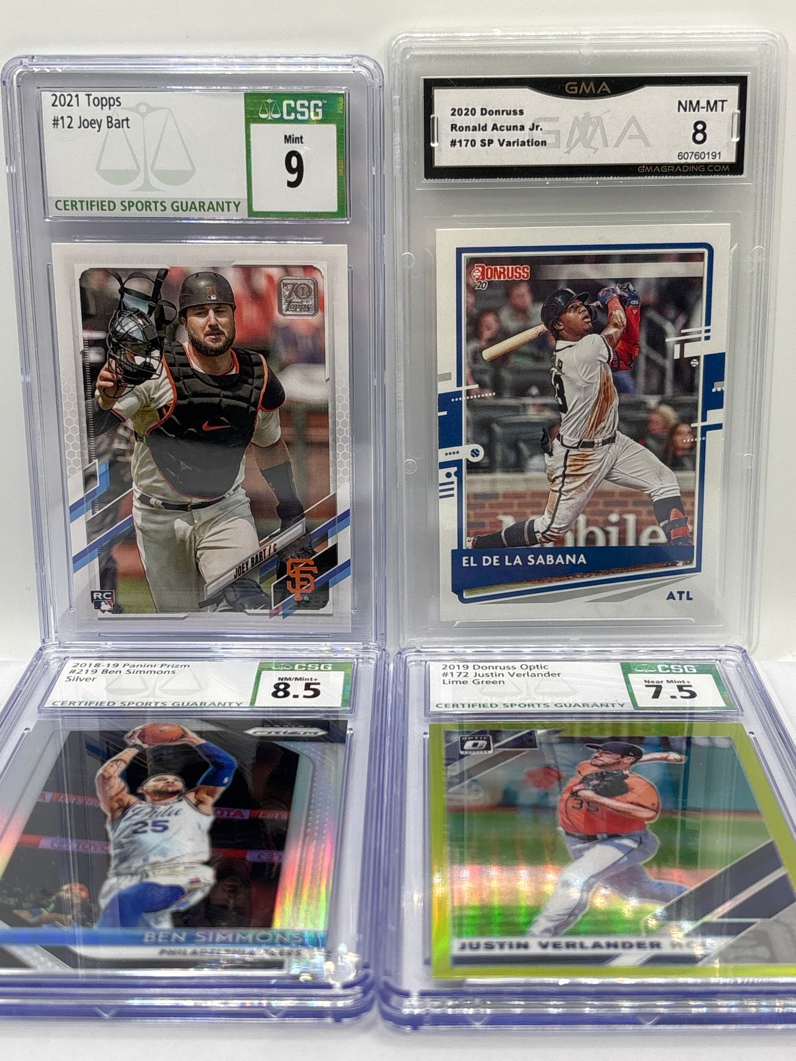 4 CARD SLAB LOT (1 of 3)