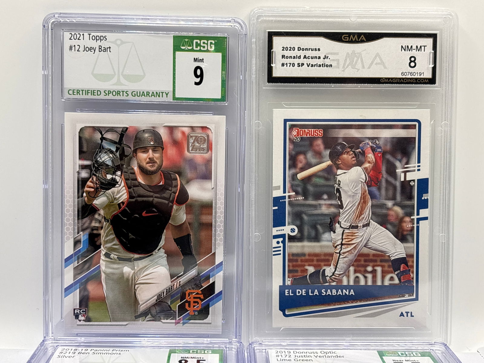 4 CARD SLAB LOT - 2