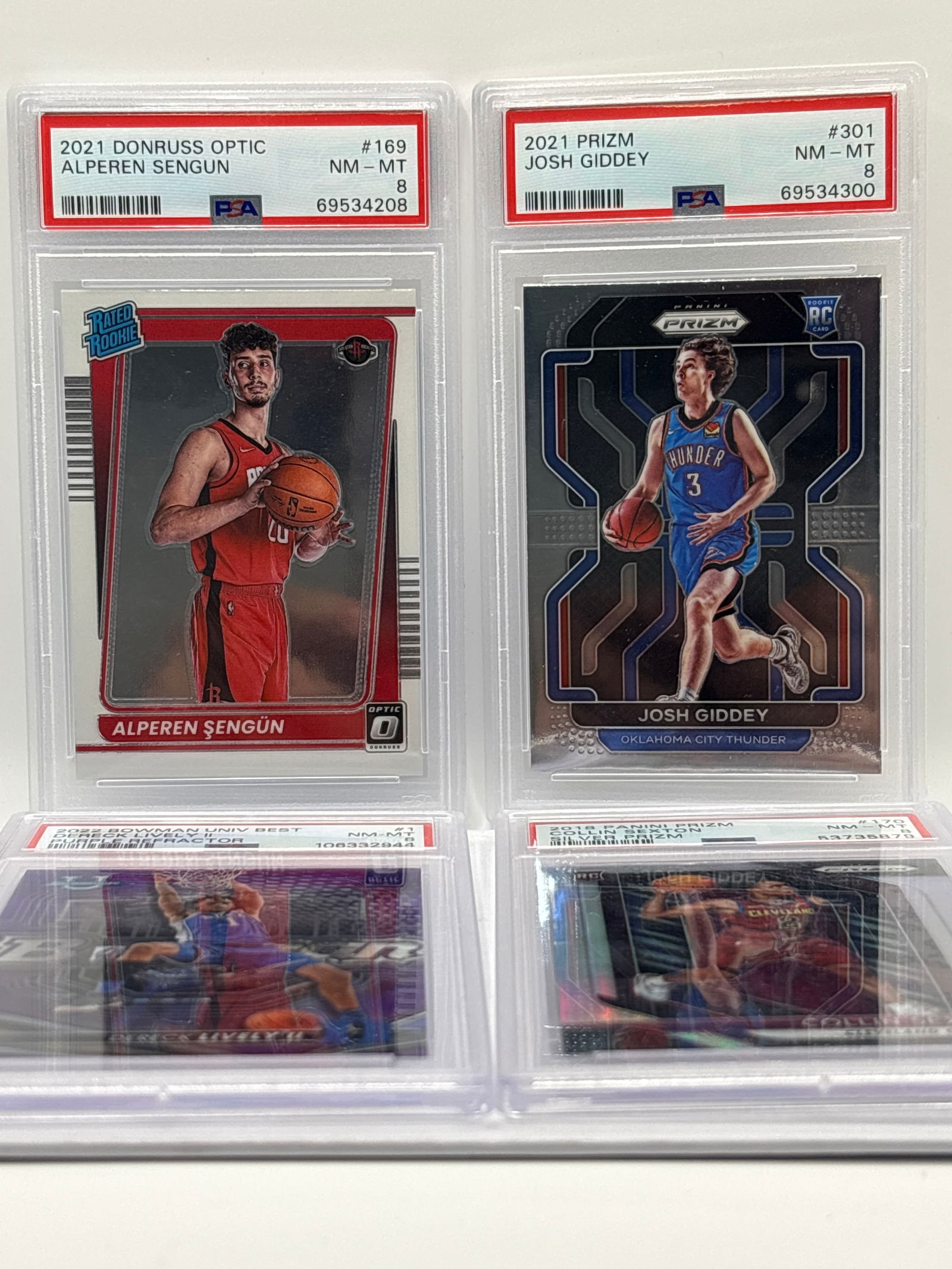 NBA 4 CARD STAR SLAB LOT: THE HOBBY BOX