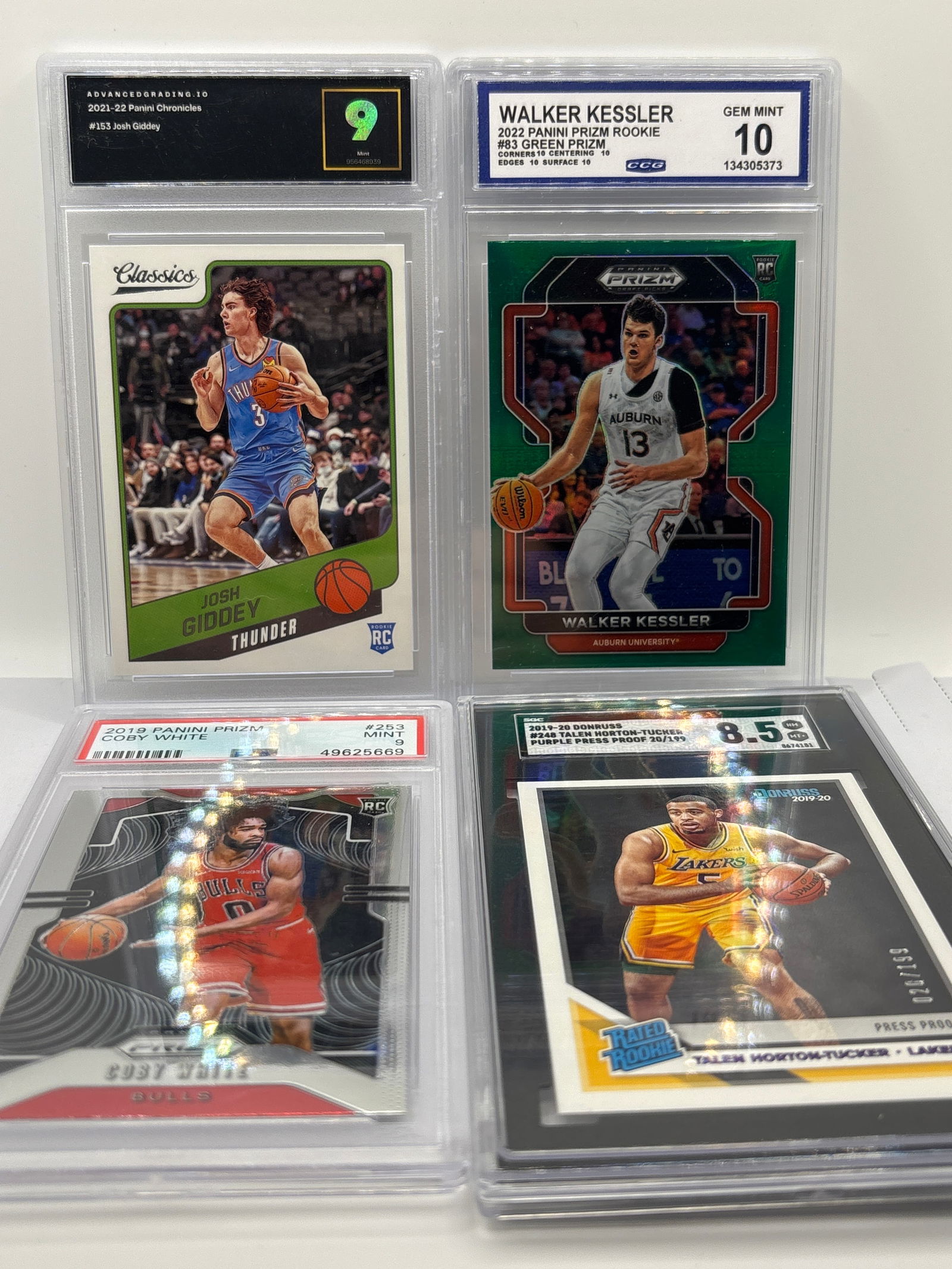 NBA 4 CARD STAR SLAB LOT (1 of 3)