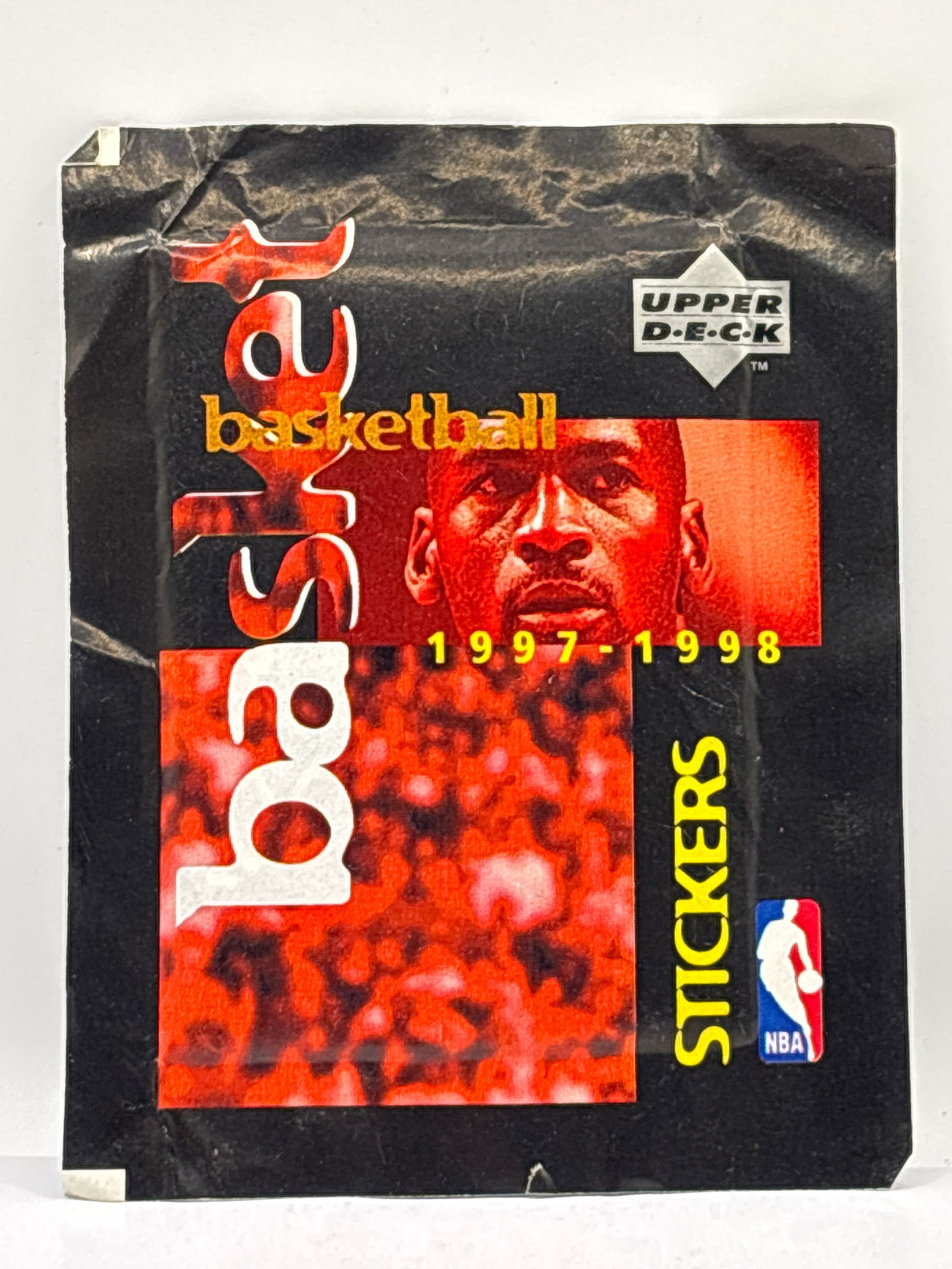 1997 UPPER DECK NBA STICKERS PACK (1 of 1)