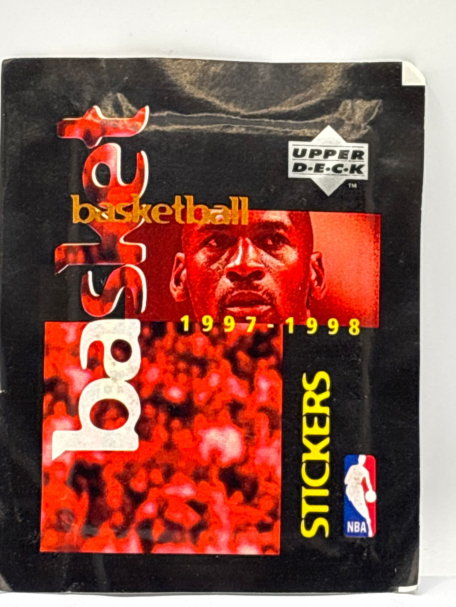 1997 UPPER DECK NBA STICKERS PACK (1 of 1)