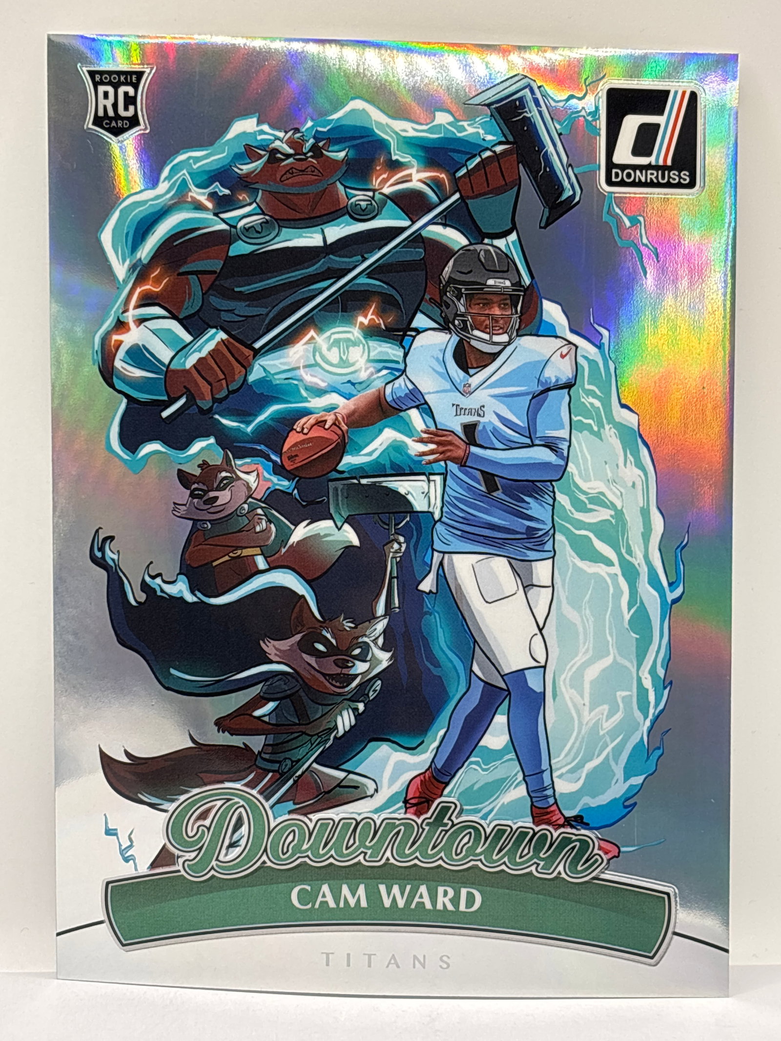 2025 PANINI DONRUSS CAM WARD JUMBO DOWNTOWN ROOKIE CARD: THE HOBBY BOX
