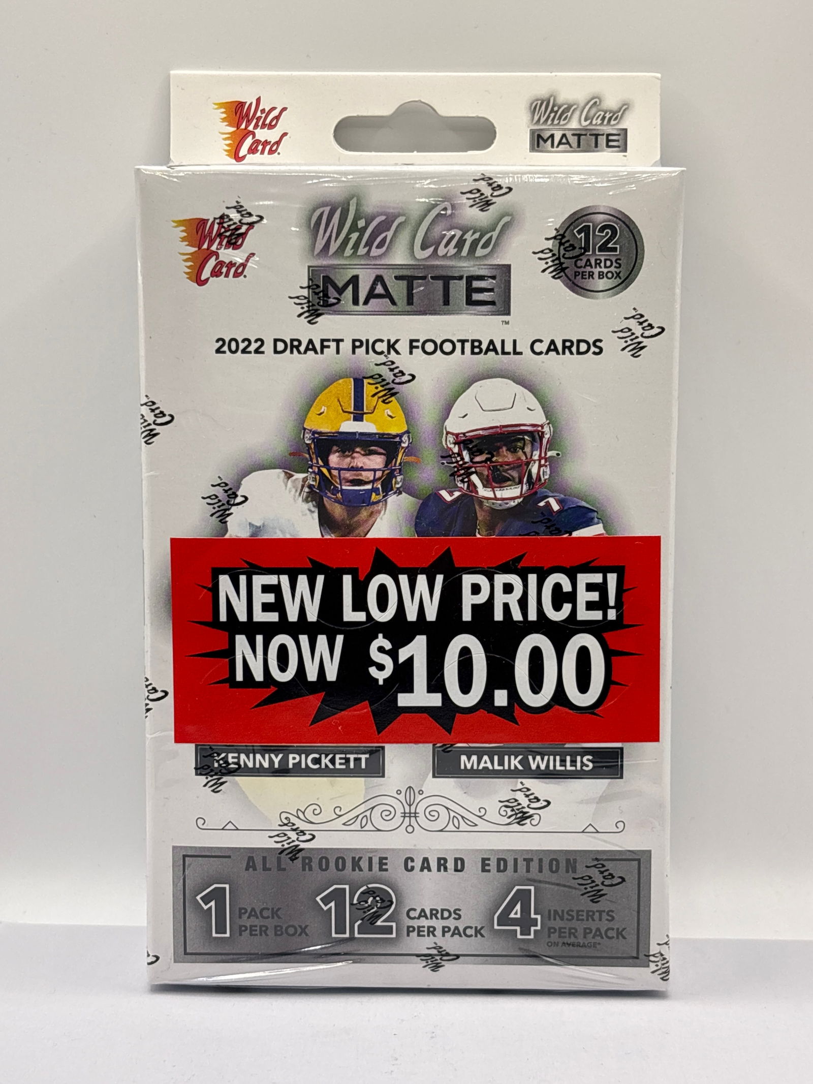 FACTORY SEALED 2022 WC MATTE DRAFT PICK FOOTBALL ALL-ROOKIE CARD EDITION BOX (1 of 3)