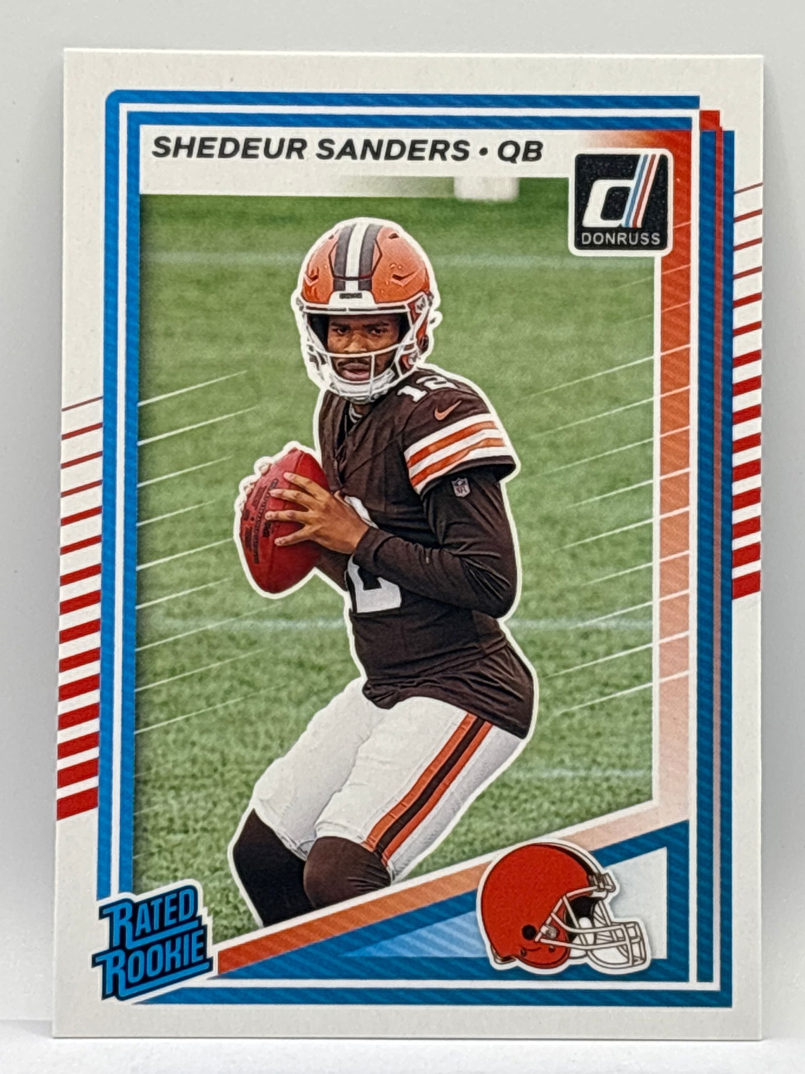 2025 PANINI DONRUSS SHEDEUR SANDERS RATED ROOKIE CARD (1 of 2)