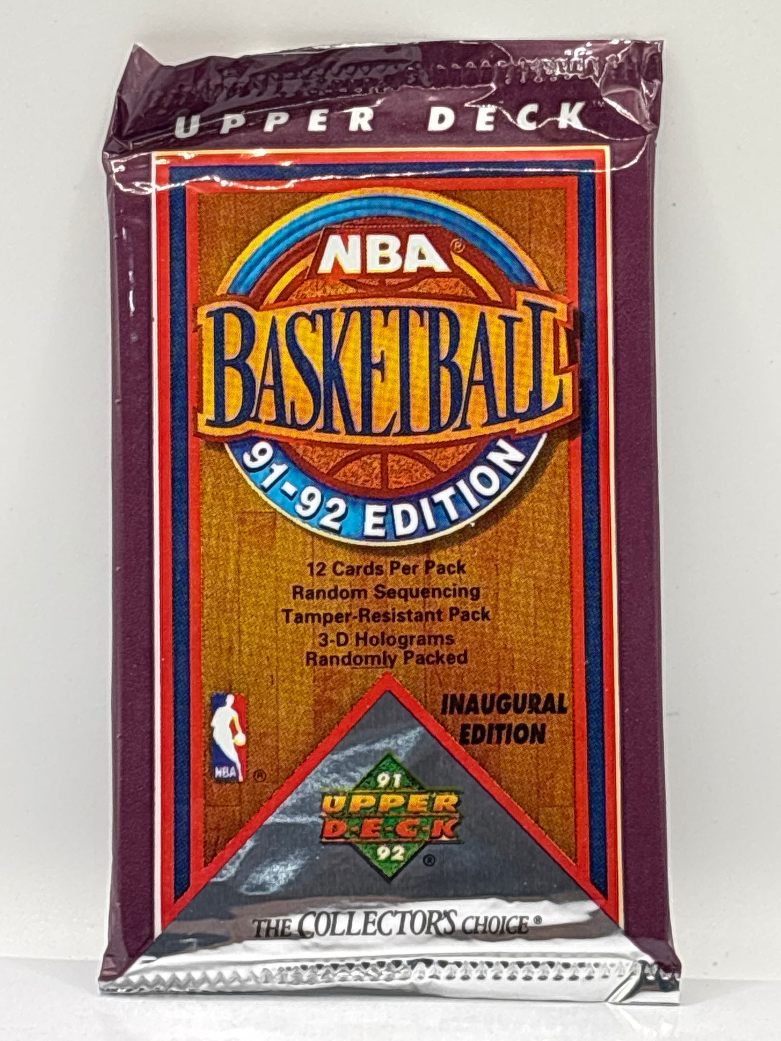1991-92 UPPER DRCK NBA BASKETBALL PACK (1 of 1)