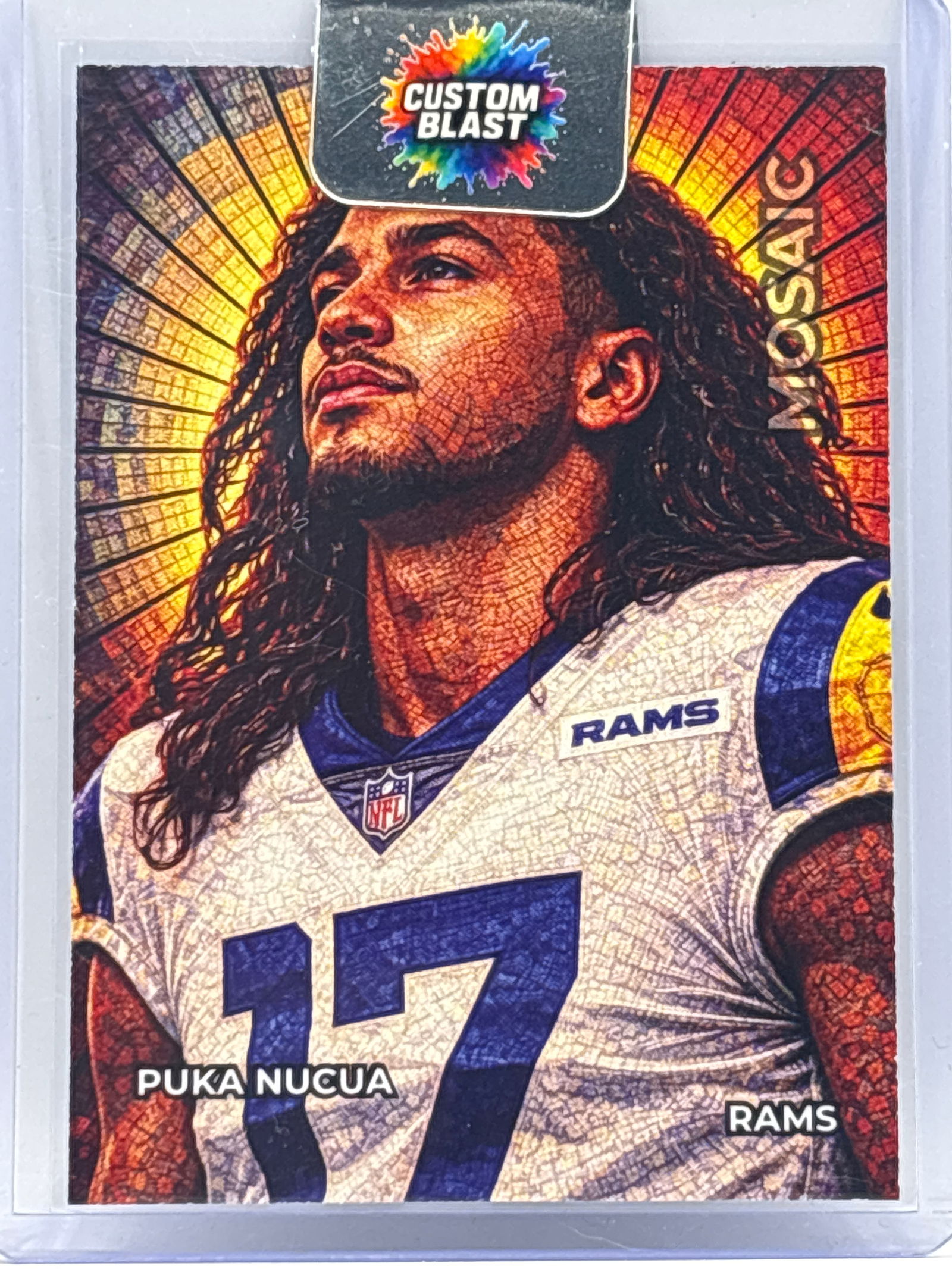 CUSTOM PUKA NACUA MICRO MOSAIC CUSTOM BLAST: THE HOBBY BOX custom card not panini