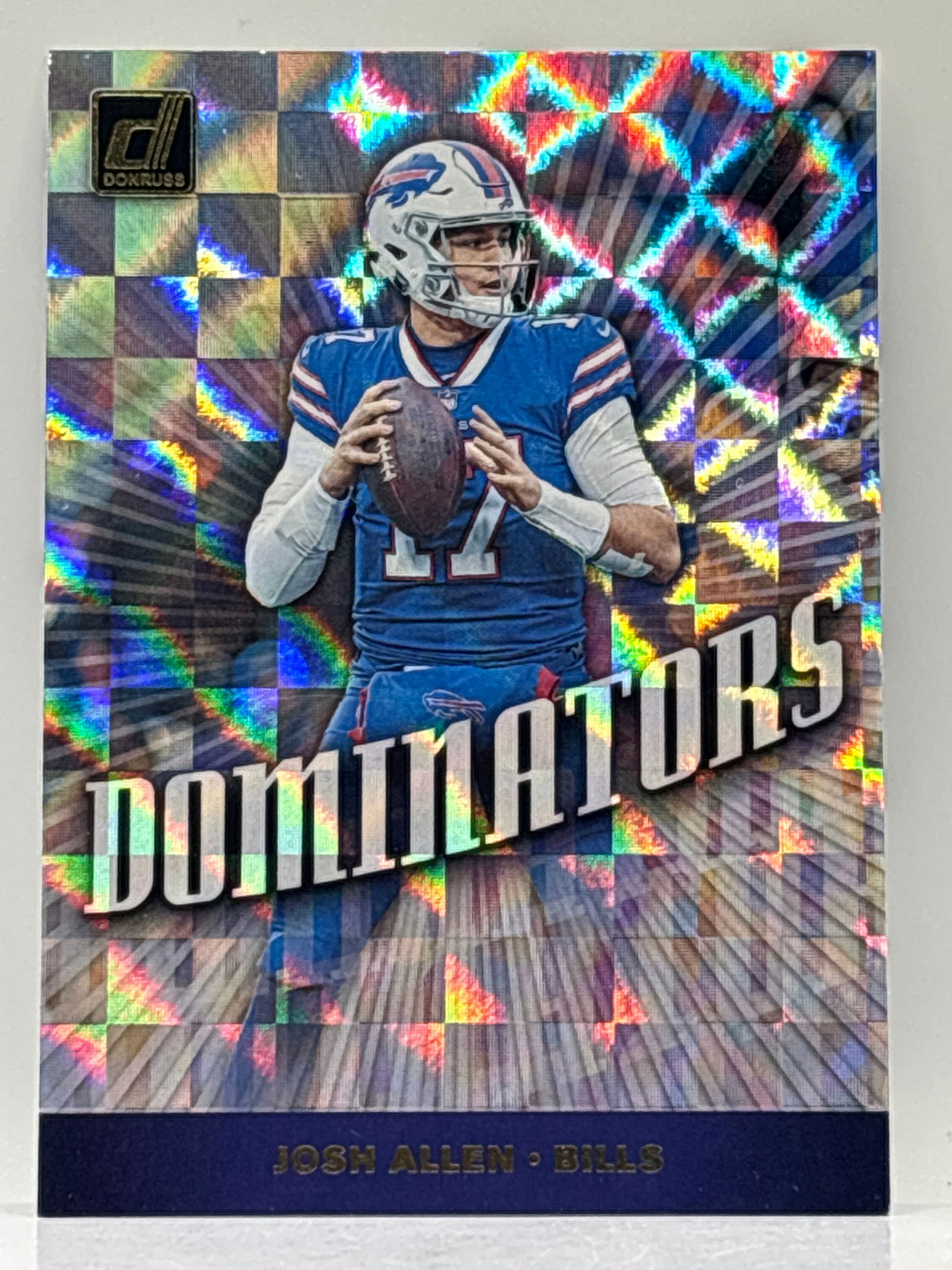 2019 PANINI DONRUSS JOSH ALLEN DOMINATORS INSERT (1 of 3)
