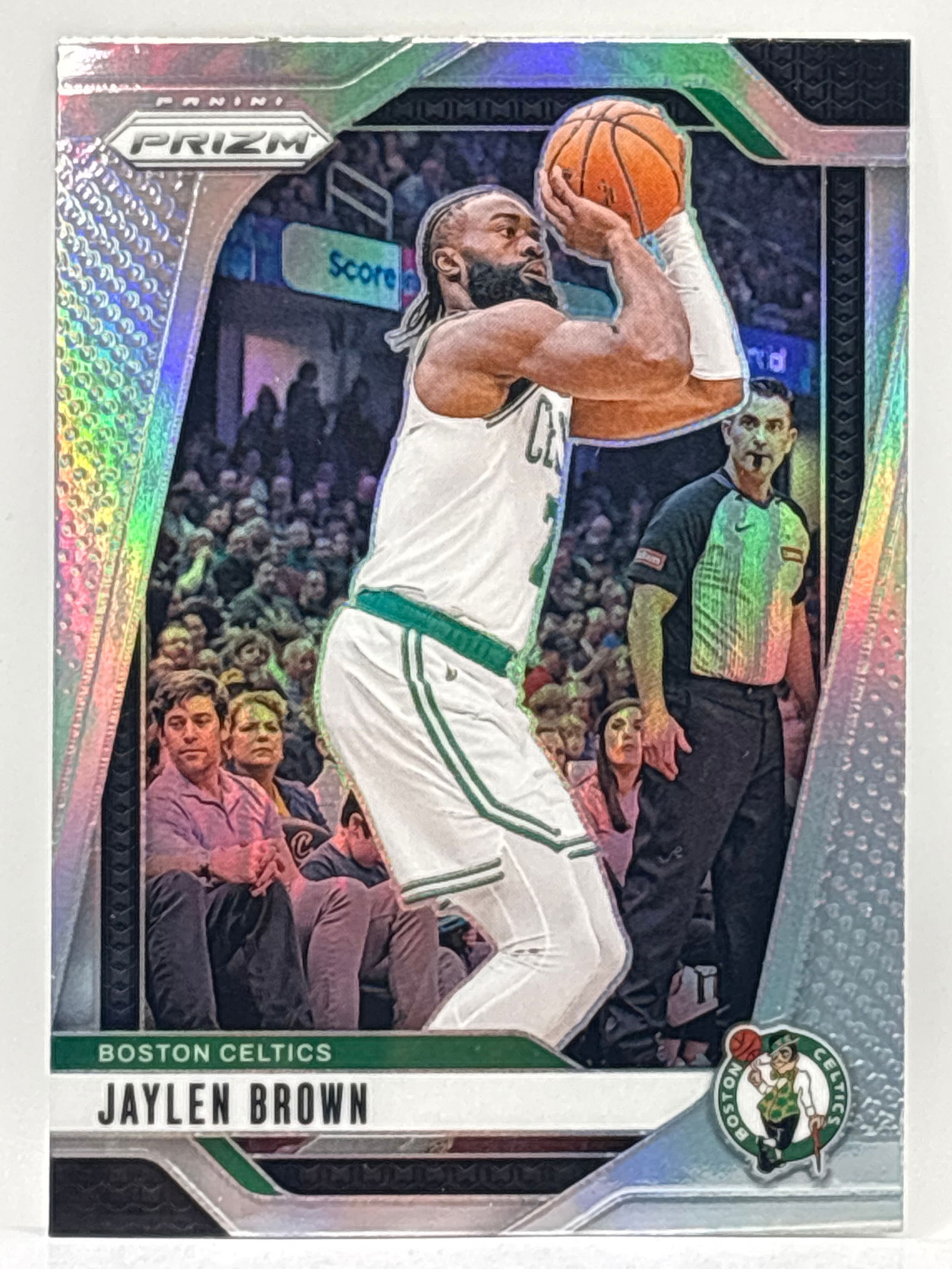 2024-25 PANINI PRIZM JALEN BROWN SILVER PRIZM HOLO SP (1 of 3)