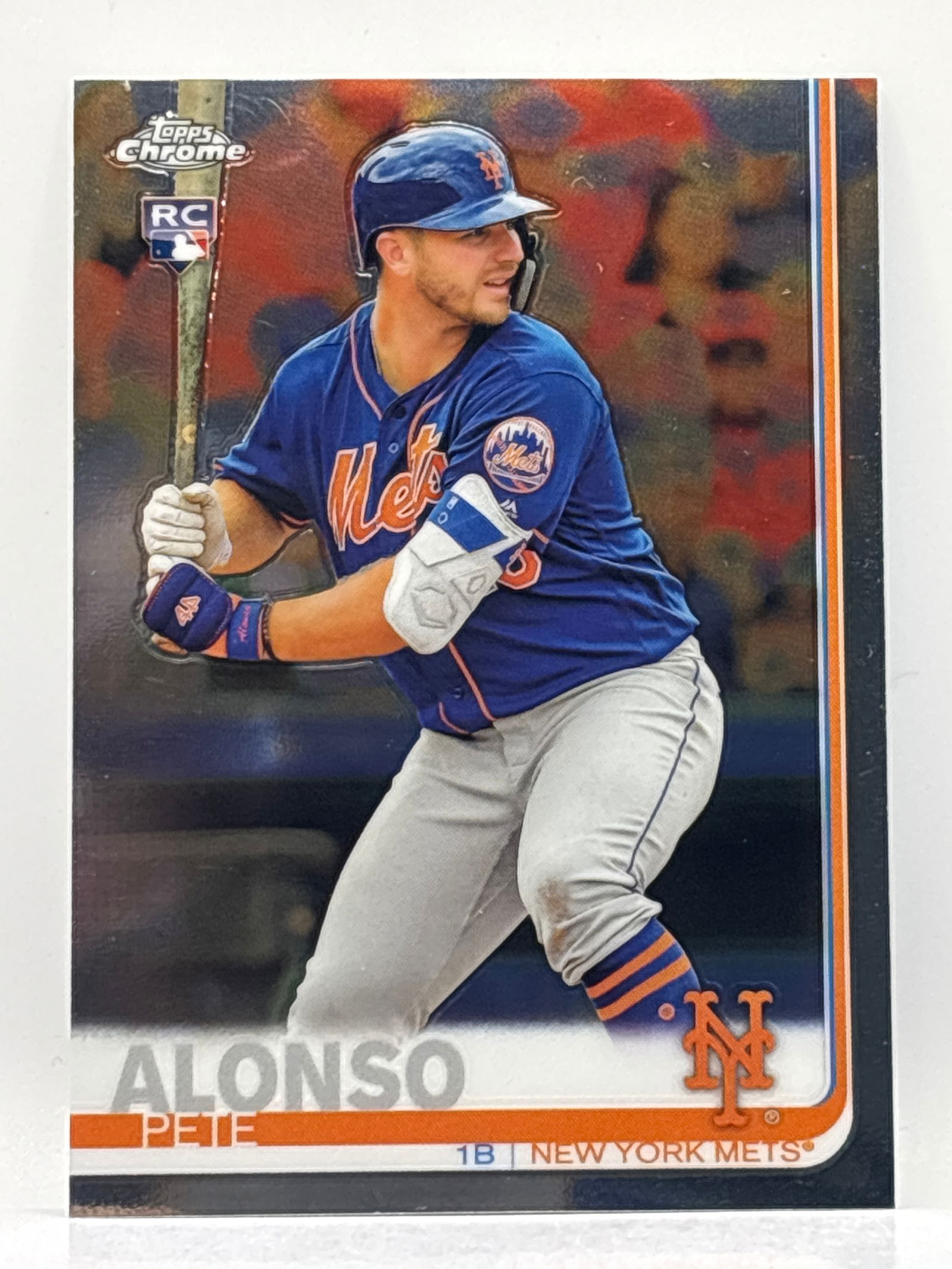 2019 TOPPS CHROME PETE ALONSO ROOKIE CARD (1 of 2)