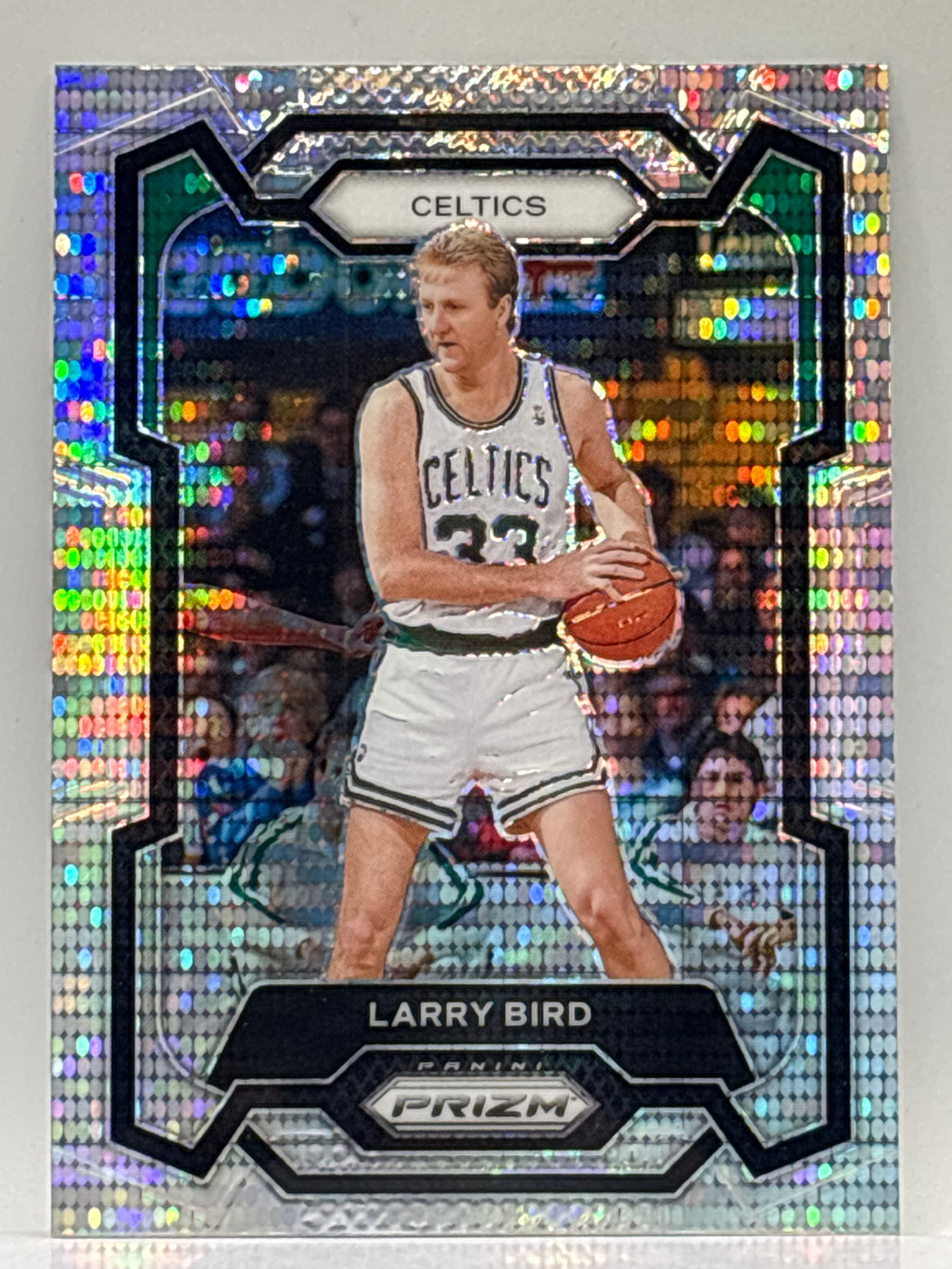 2023-24 PANINI PRIZM LARRY BIRD SILVER PULSAR PRIZM HOLO SP (1 of 3)