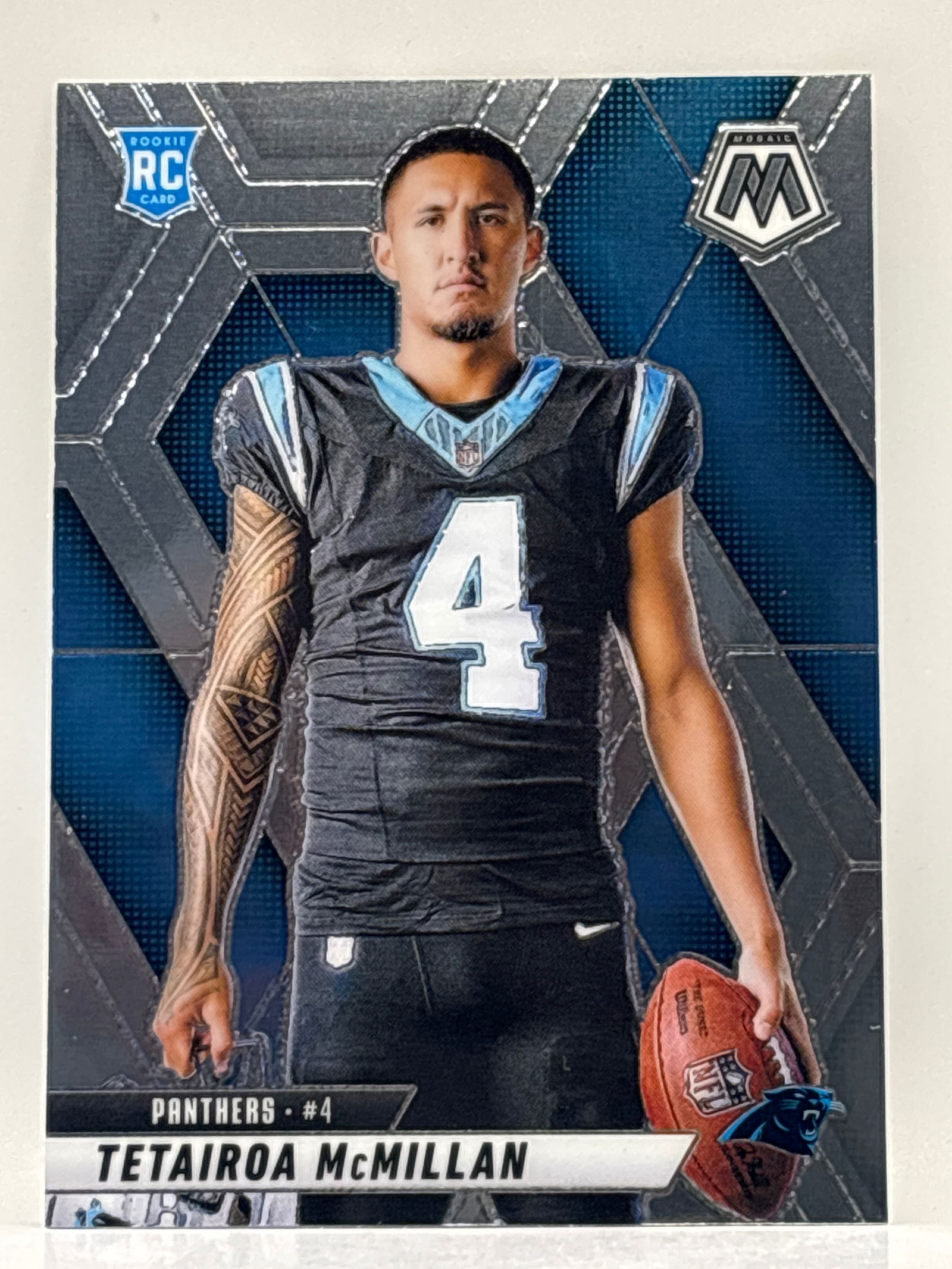 2025 PANINI MOSAIC TETAIROA MCMILLAN ROOKIE CARD: THE HOBBY BOX