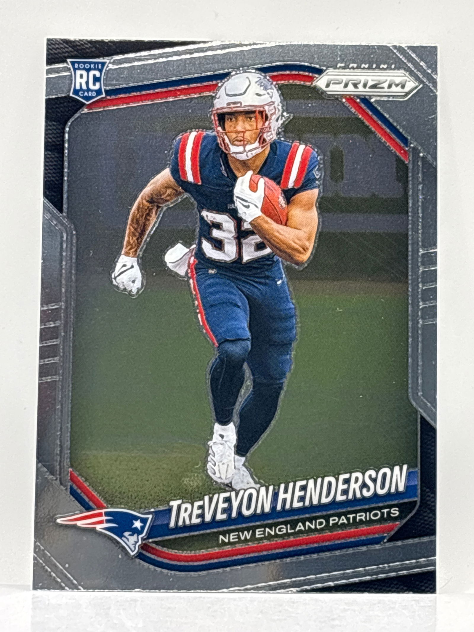 2025 PANINI PRIZM TREVEYON HENDERSON ROOKIE CARD (1 of 2)