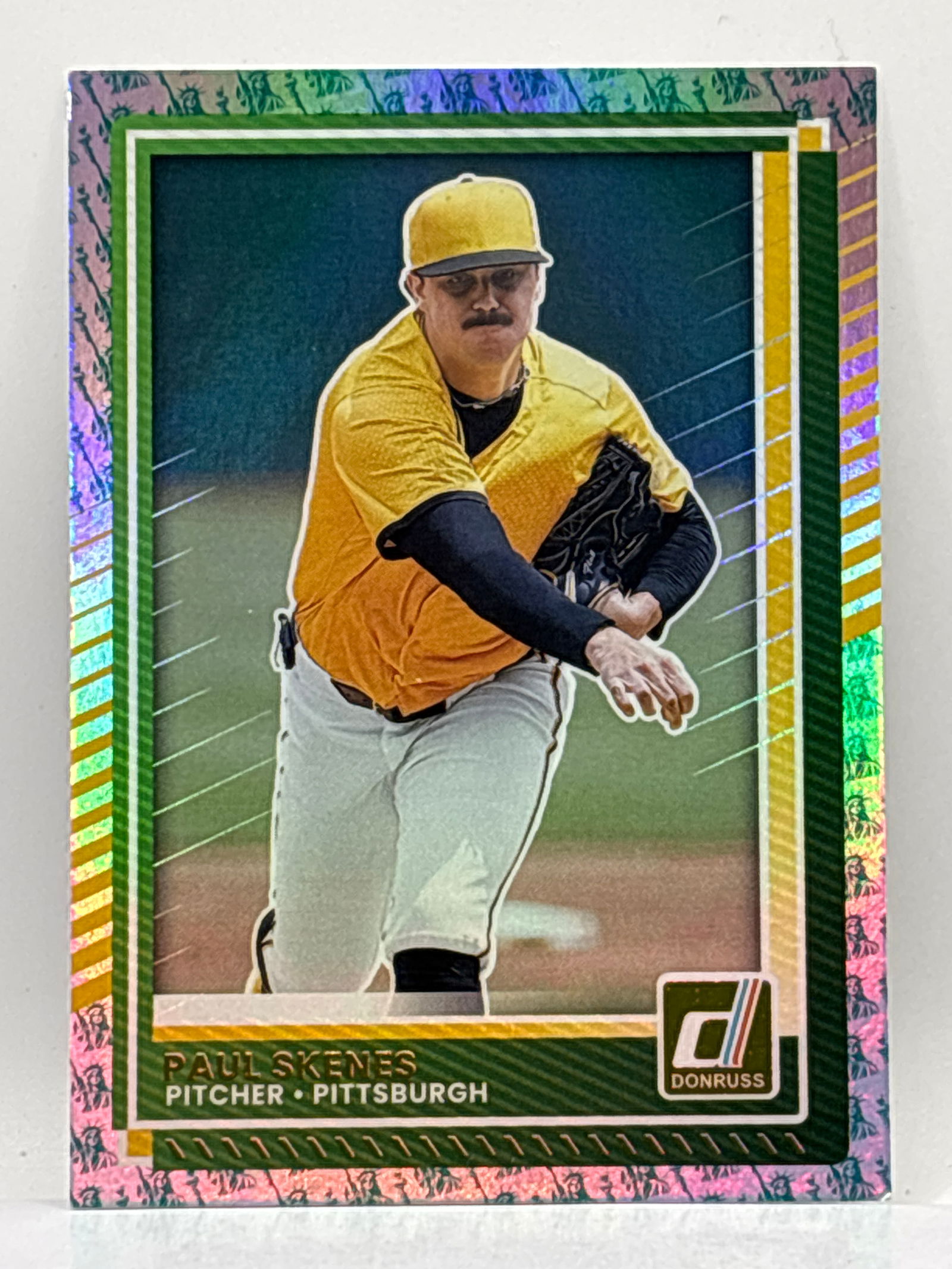 2025 PANINI DONRUSS PAUL SKENES STATUE OF LIBERTY SSP (1 of 4)