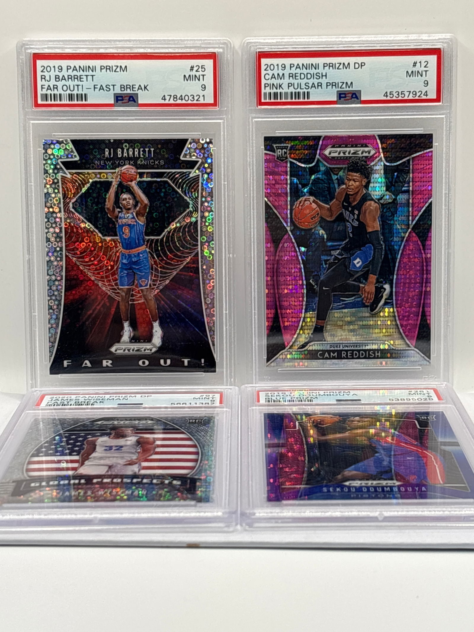 NBA STAR 4 SLAB ROOKIE CARD LOT (1 of 4)