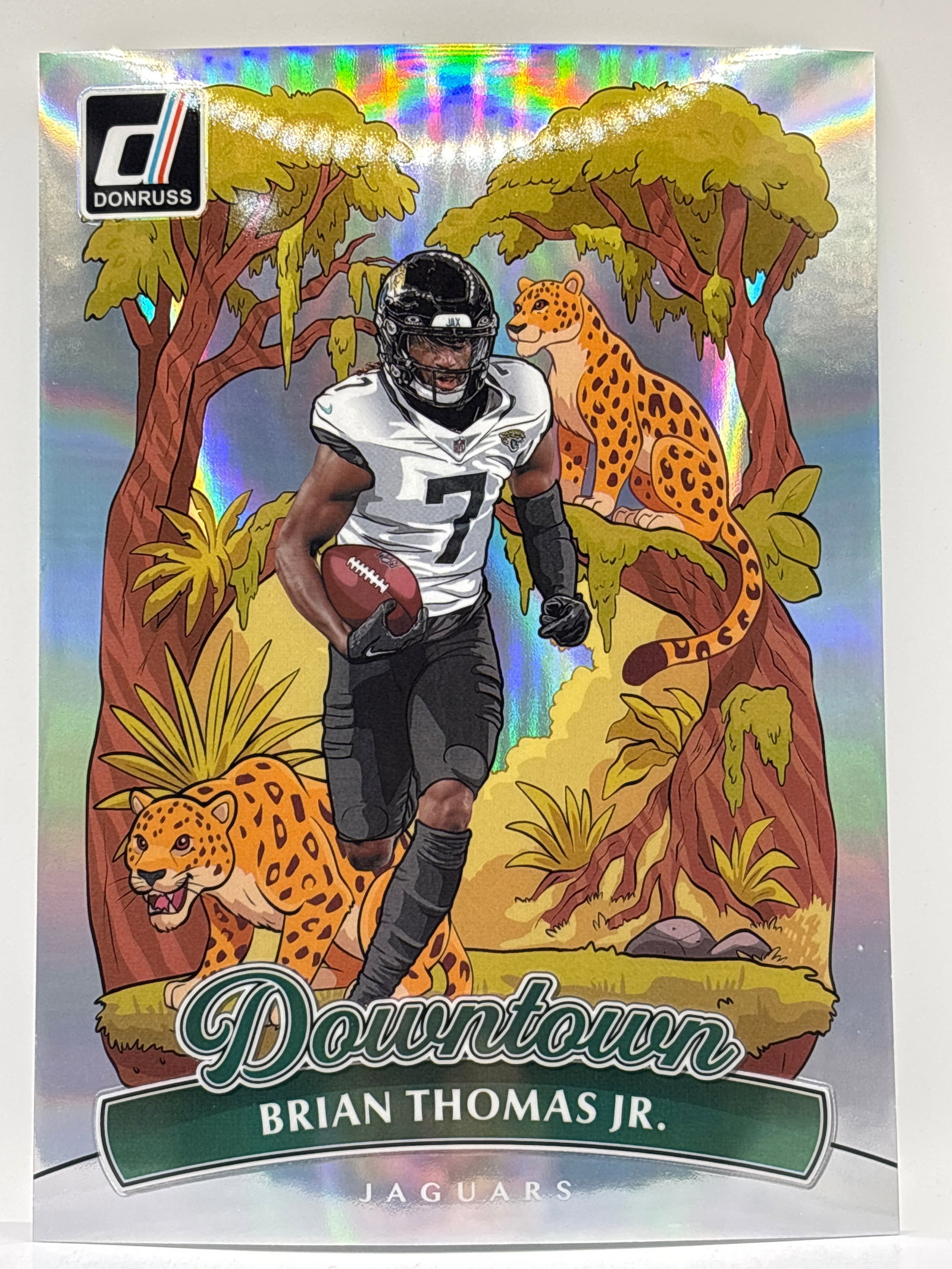 2025 PANINI DONRUSS BRIAN THOMAS JR JUMBO DOWNTOWN: THE HOBBY BOX