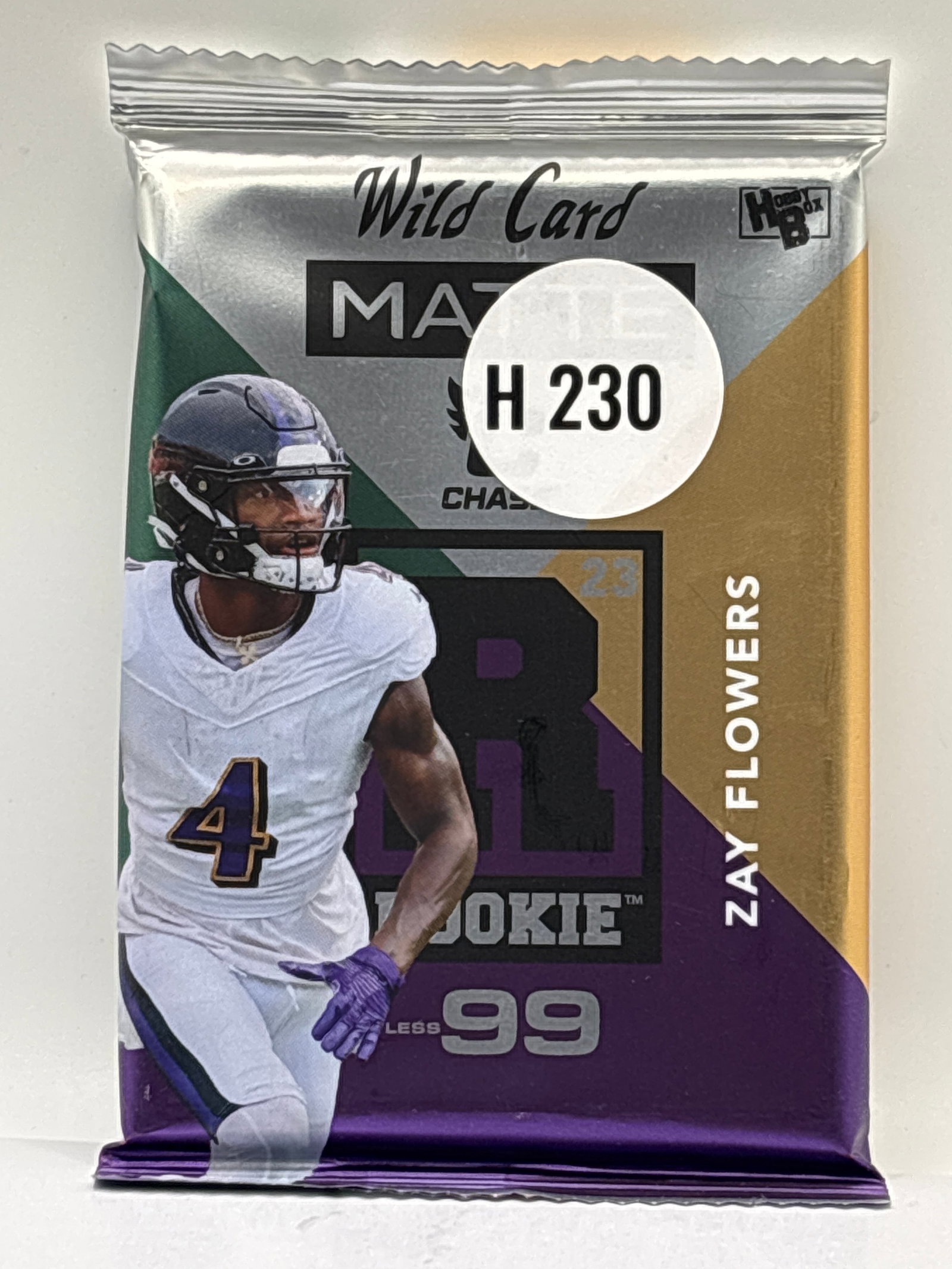GUARANTEED /99 OR LESS 2023 WC MATTE ZAY FLOWERS CHASE ROOKIE PACK: THE HOBBY BOX