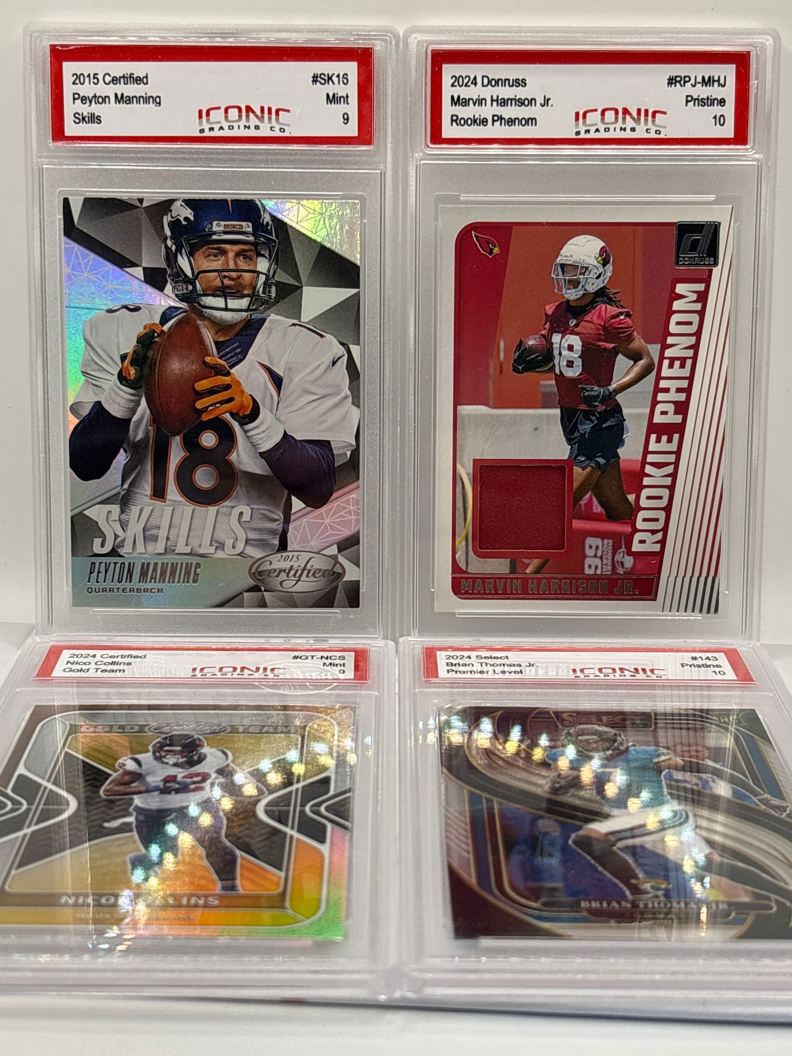 NFL SUPERSTAR 4 SLAB LOT (1 of 3)