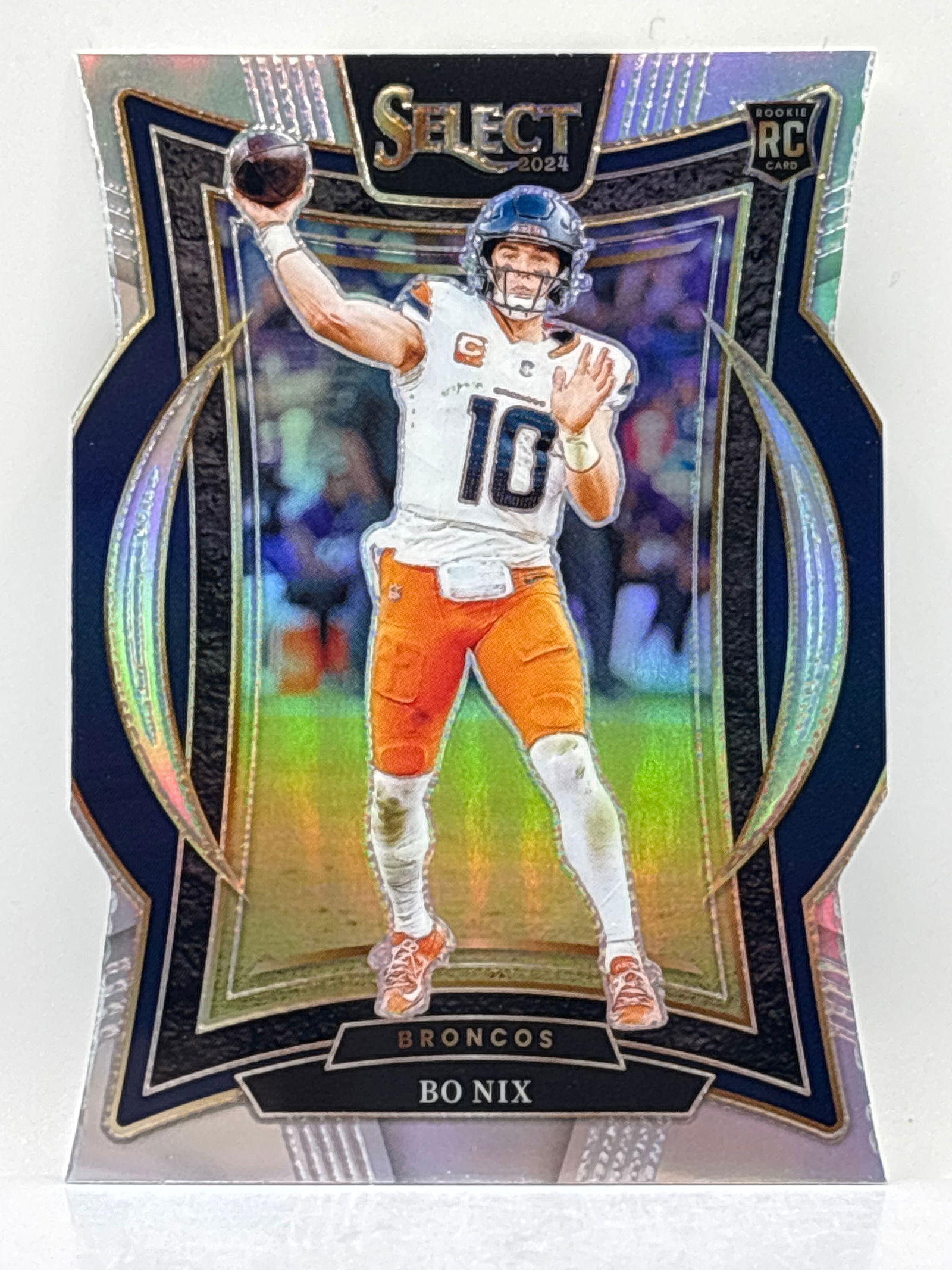 2024 PANINI SELECT BO NIX DIE-CUT SILVER PRIZM HOLO SP ROOKIE CARD: THE HOBBY BOX