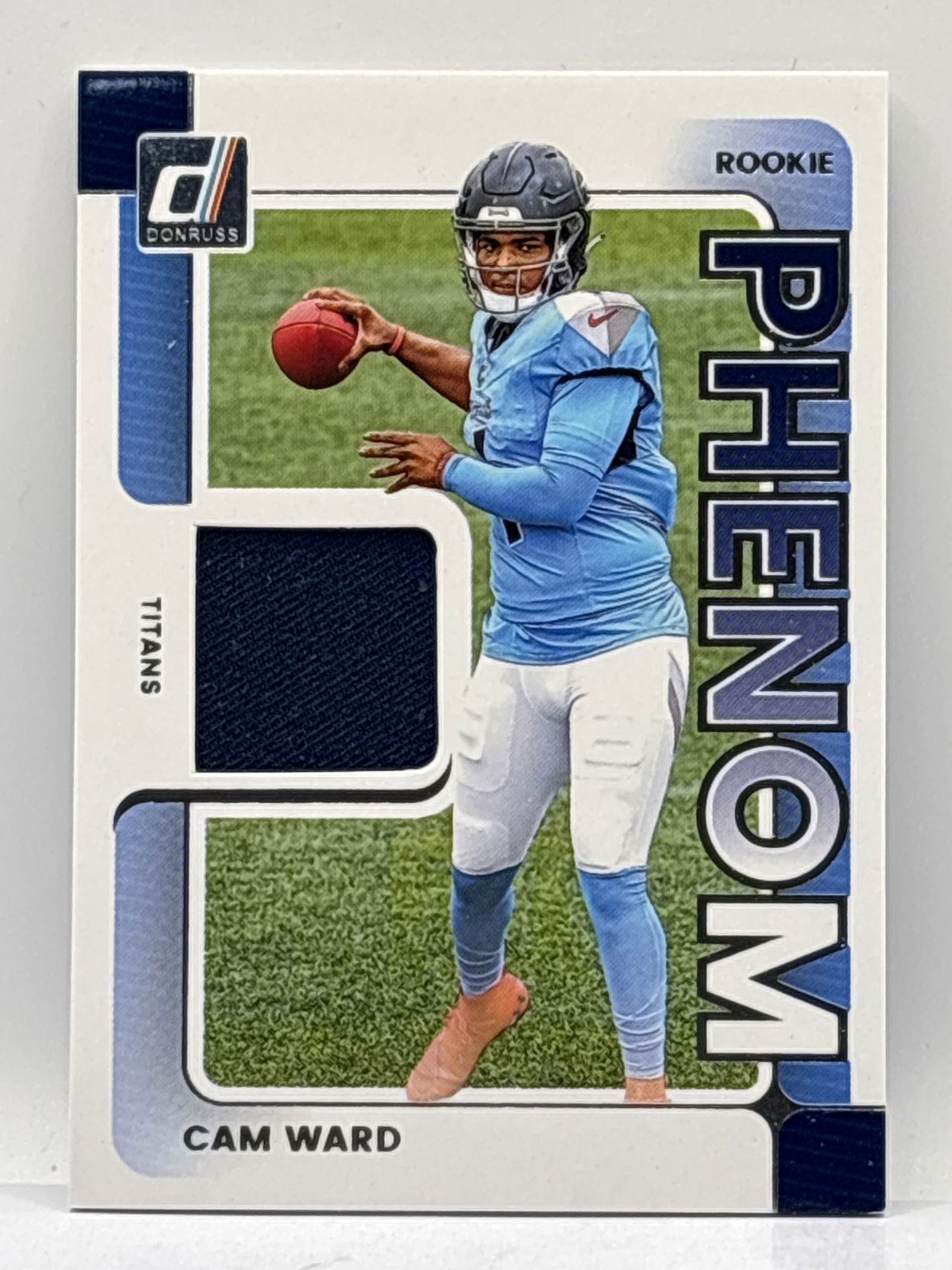 2025 PANINI DONRUSS CAM WARD ROOKIE PHENOM ROOKIE PATCH (1 of 2)