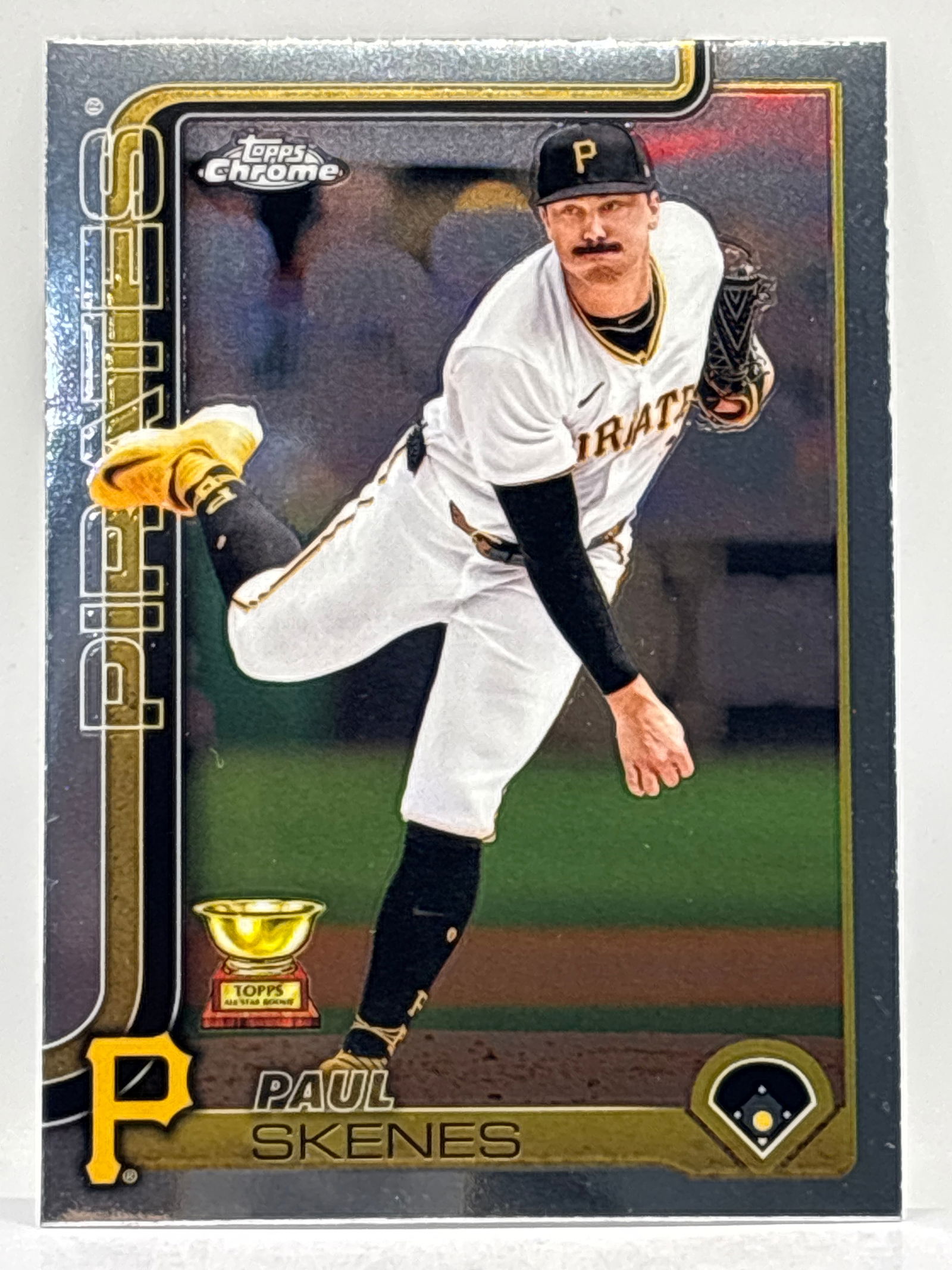2025 TOPPS CHROME PAUL SKENES ALL-STAR ROOKIE CARD (1 of 3)