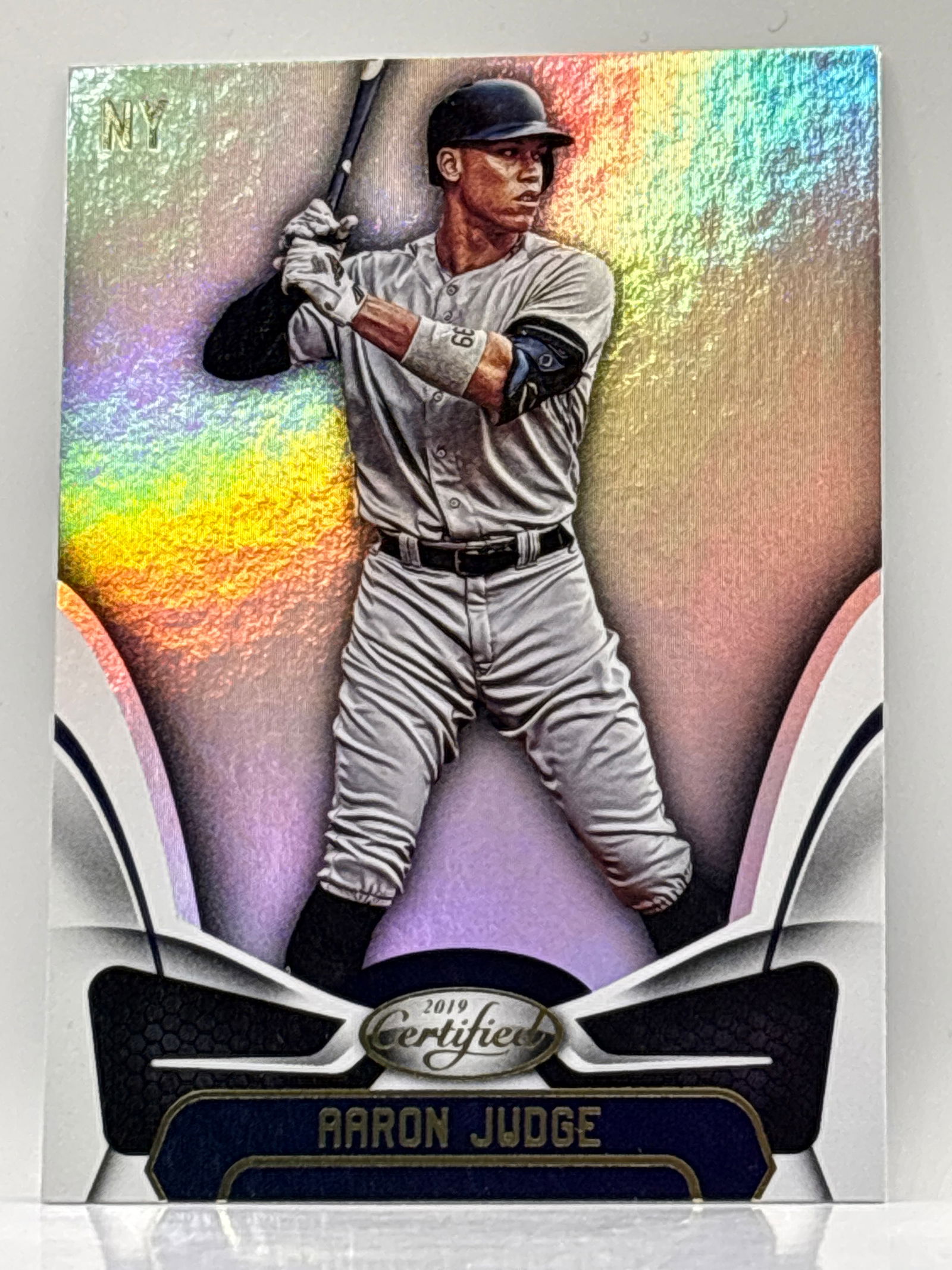 2019 PANINI CERTIFIED AARON JUDGE SILVER FOIL: THE HOBBY BOX