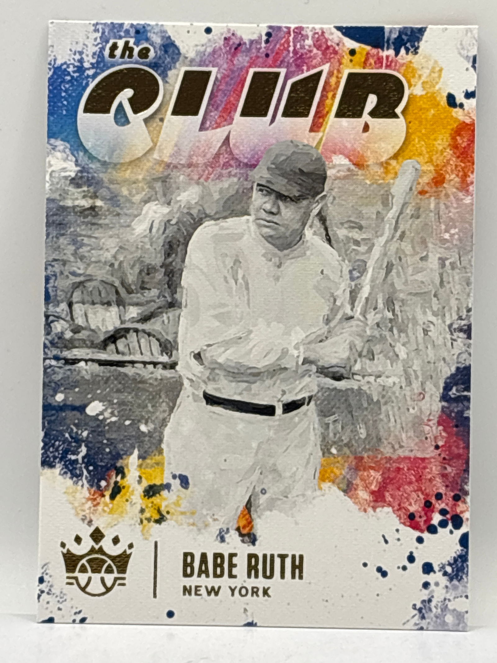 2017 PANINI DIAMOND KINGS BABE RUTH THE CLUB INSERT (1 of 2)