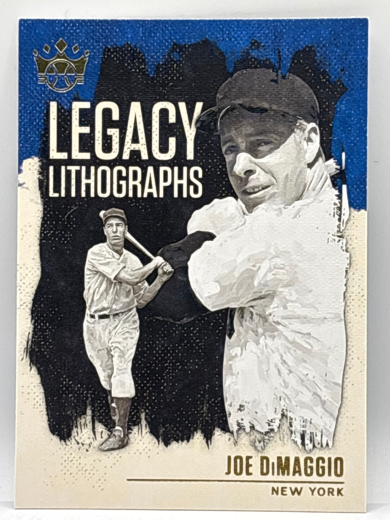 2021 PANINI DIAMOND KINGS JOE DIMAGGIO LEGACY LITHOGRAPHS INSERT: THE HOBBY BOX