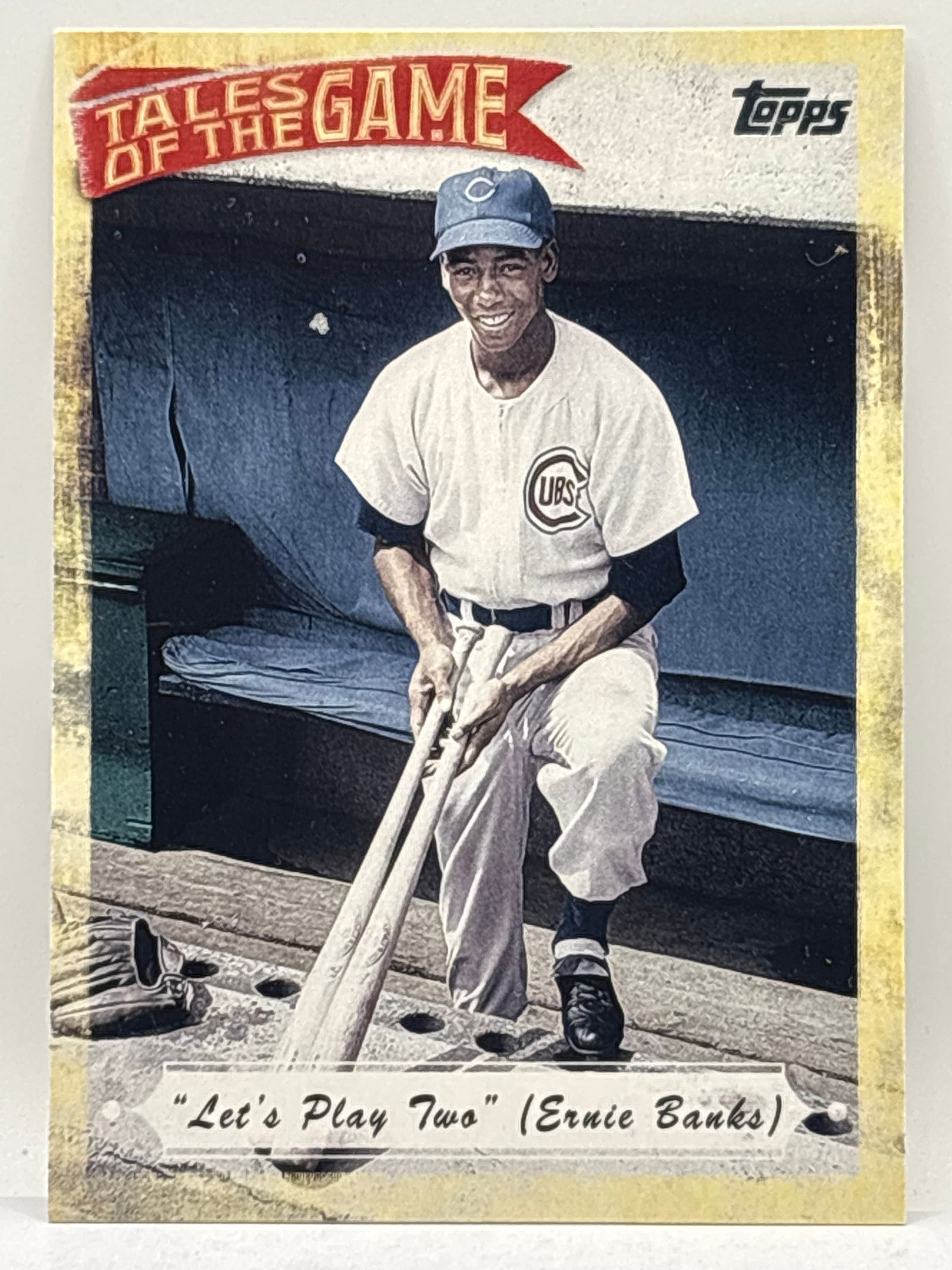 2010 TOPPS ERNIE BANKS TALES OF THE GAME INSERT: THE HOBBY BOX