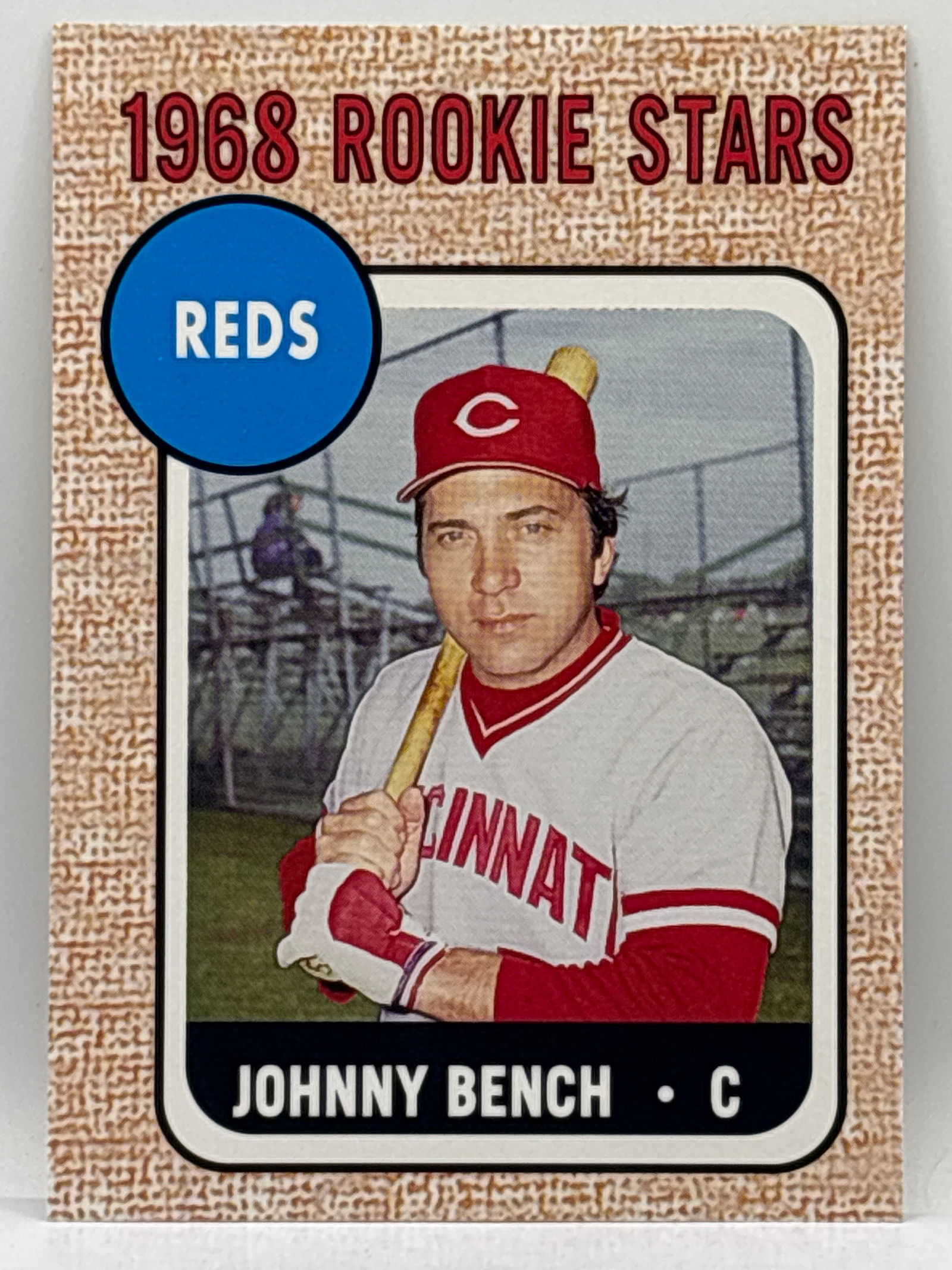 2006 TOPPS ROOKIE OF THE WEEK JOHNNY BENCH 1968 ROOKIE STARS INSERT (1 of 2)