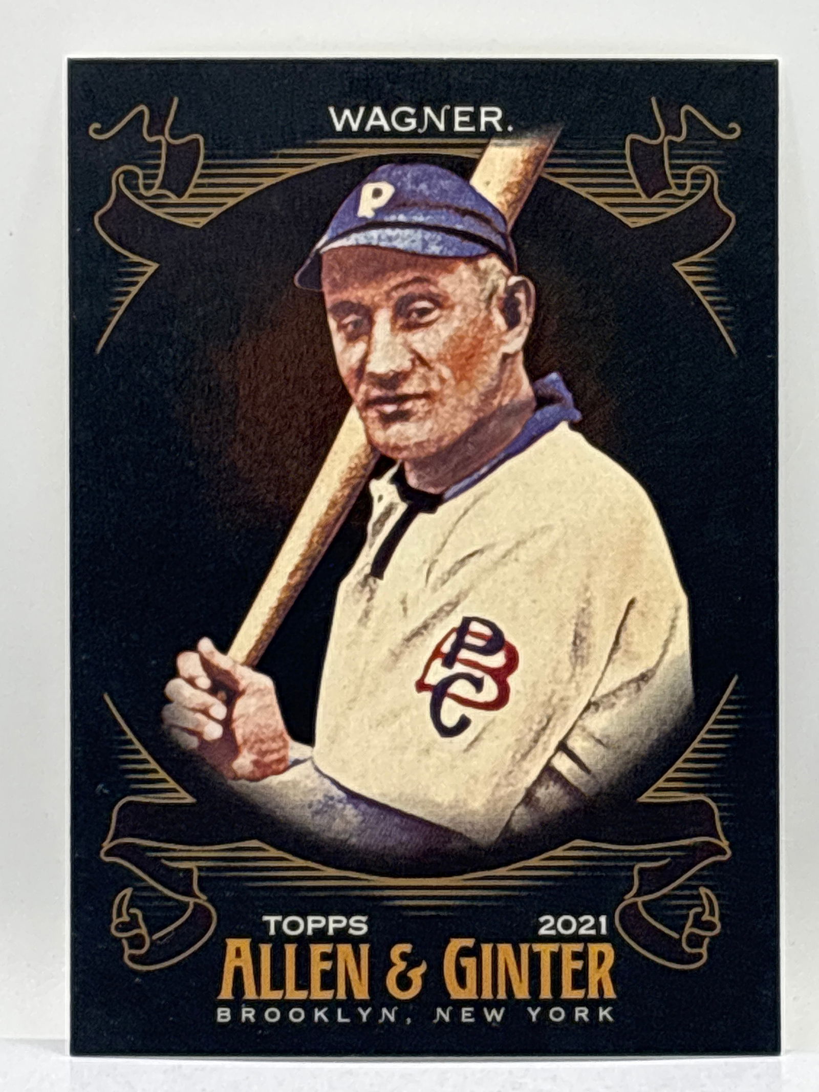 2021 TOPPS ALLEN & GINTER HONUS WAGNER BLACK (1 of 2)