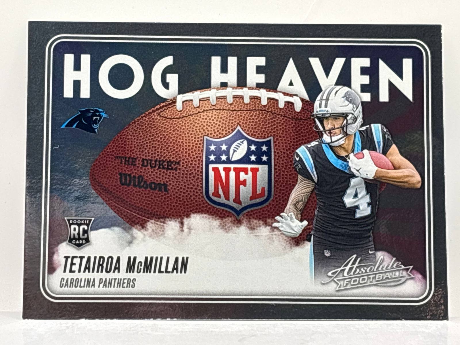 2025 PANINI ABSOLUTE TETAIROA MCMILLAN HOG HEAVEN ROOKIE INSERT: THE HOBBY BOX