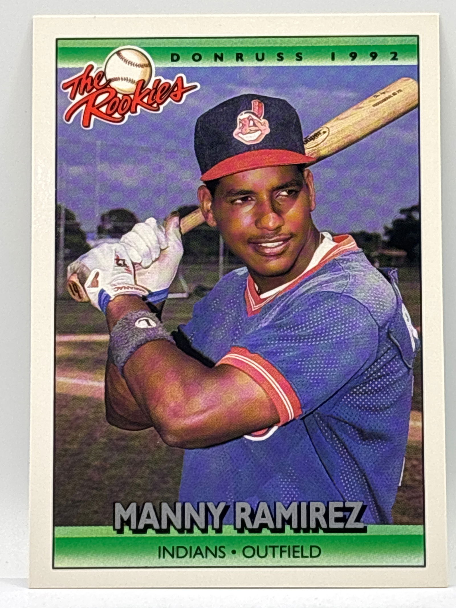 1992 LEAF THE ROOKIES MANNY RAMIREZ ROOKIE CARD: THE HOBBY BOX
