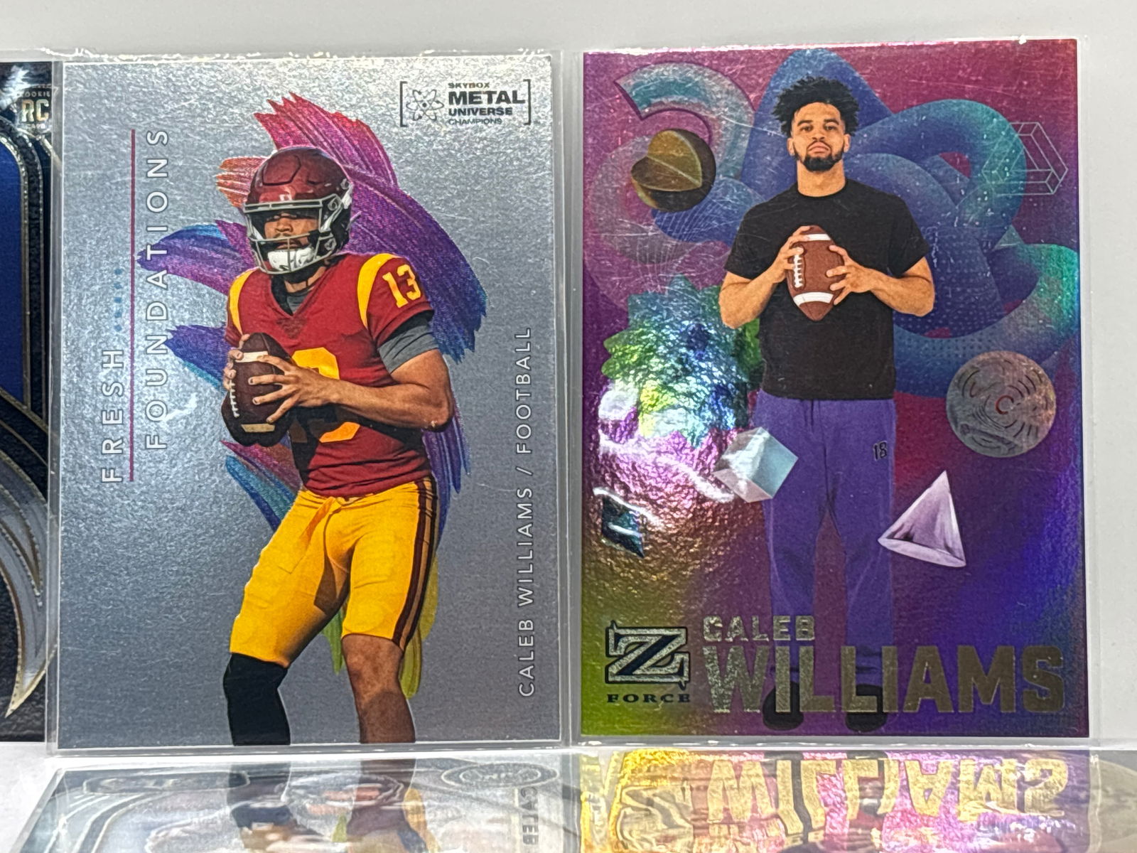 CALEB WILLIAMS INSERT ROOKIE LOT - 3