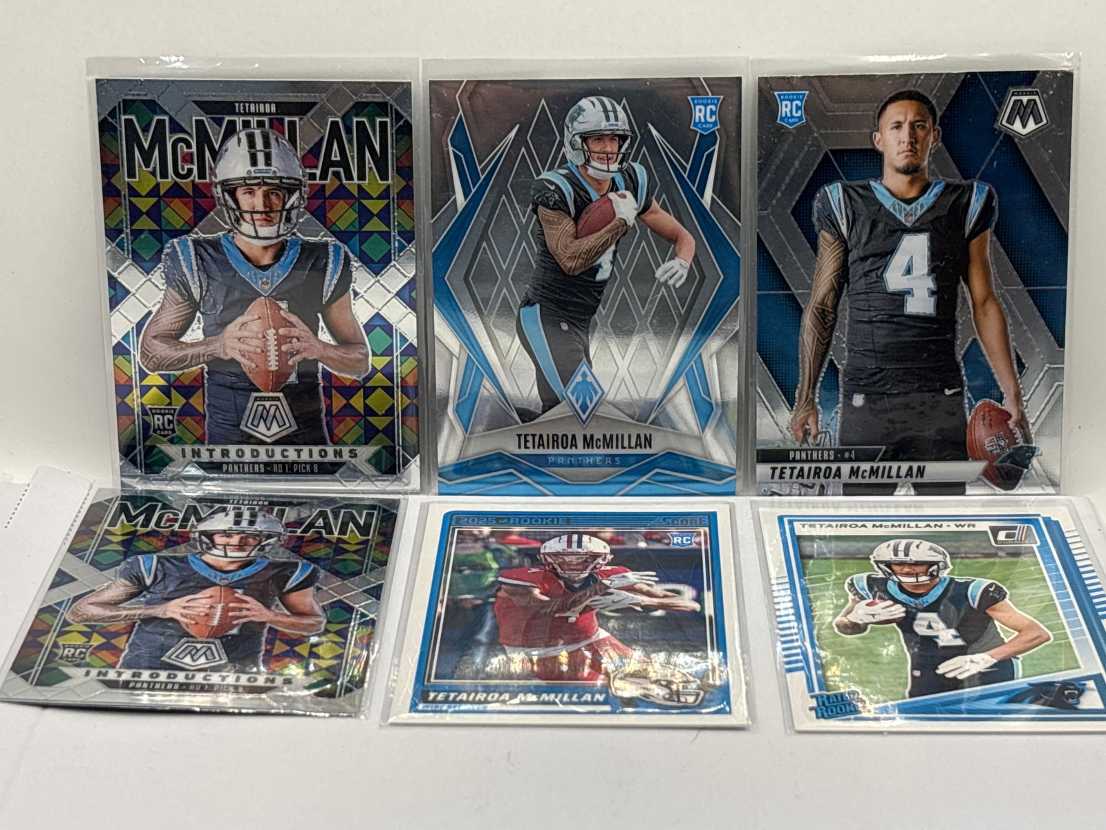 TETAIROA MCMILLAN 6 CARD ROOKIE LOT: THE HOBBY BOX