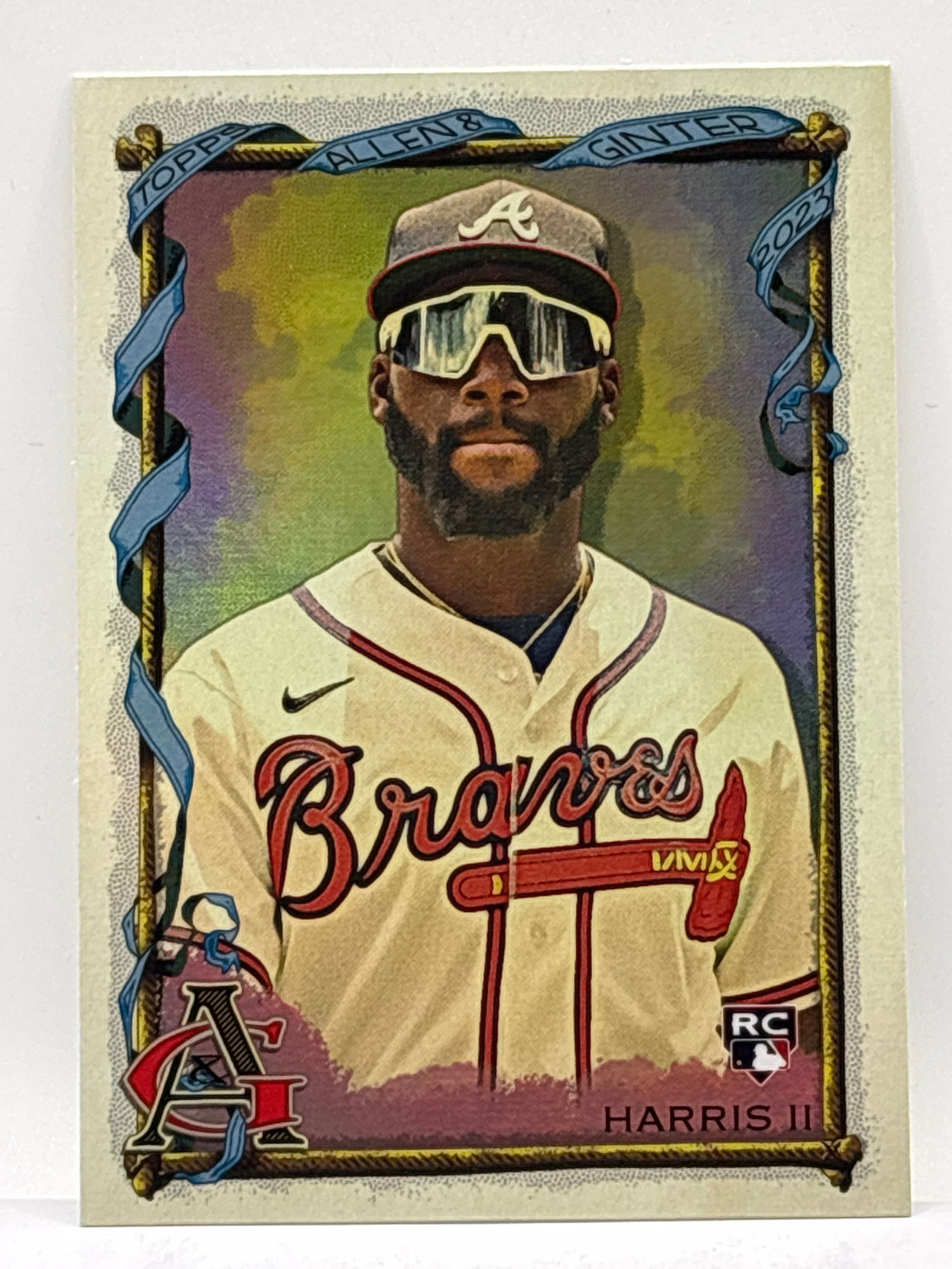 2023 TOPPS ALLEN & GINTER MICHAEL HARRIS II SILVER FOIL ROOKIE SP: THE HOBBY BOX