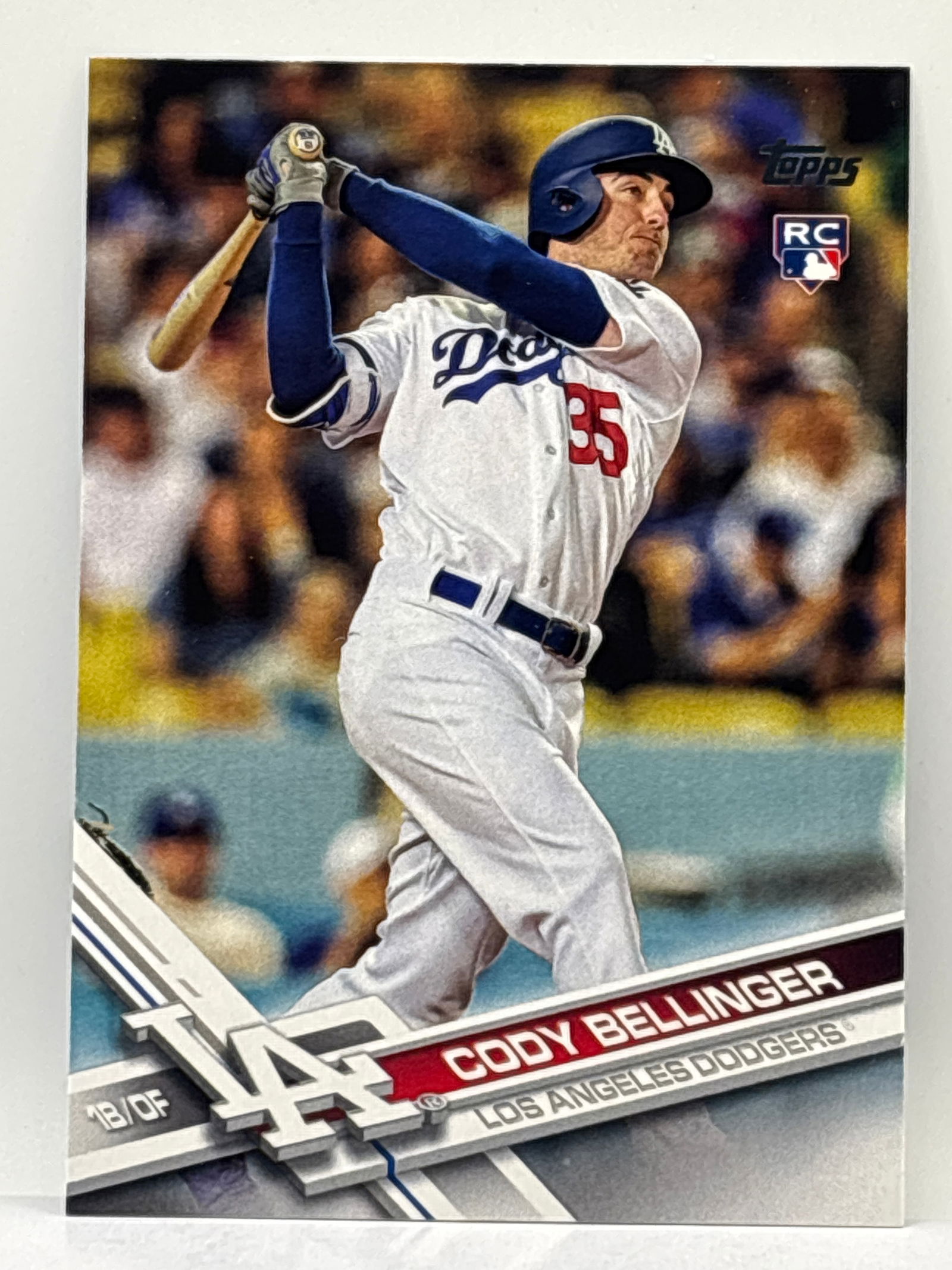 2017 TOPPS UPDATE SERIES CODY BELLINGER ROOKIE CARD: THE HOBBY BOX