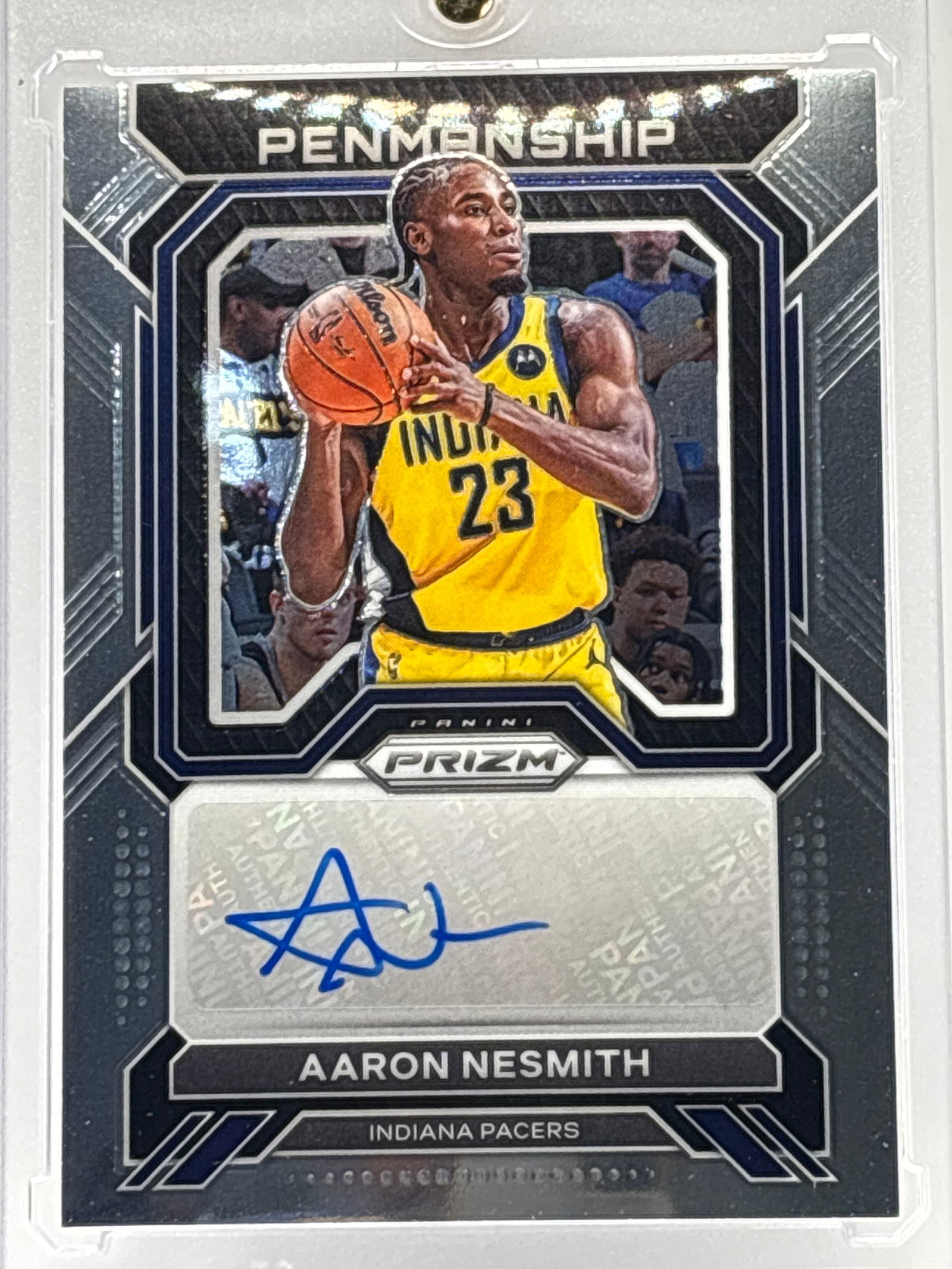 2022-23 PANINI PRIZM AARON NESMITH AUTOGRAPHED PENMANSHIP INSERT: THE HOBBY BOX
